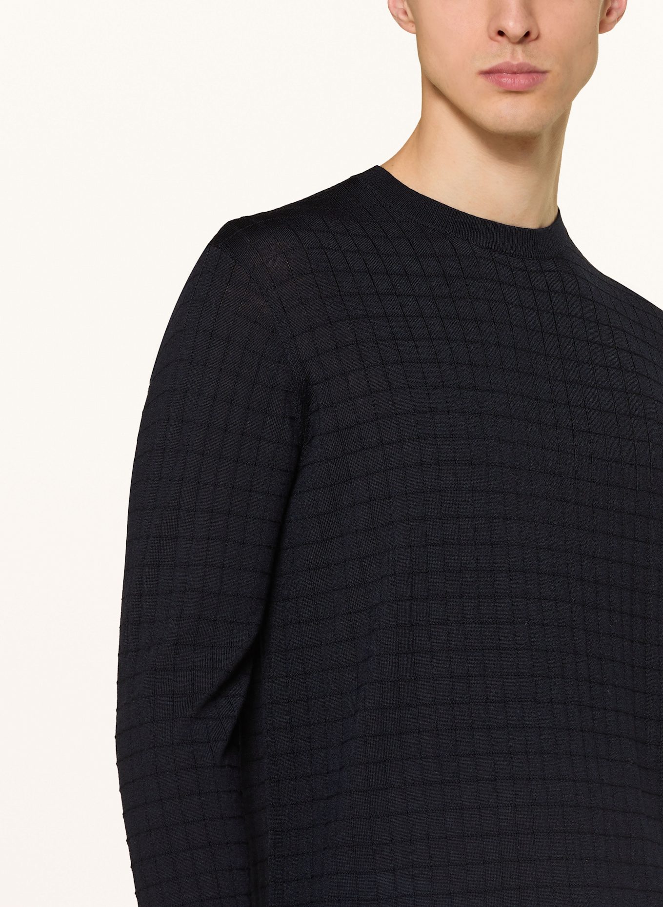 EMPORIO ARMANI Pullover: DUNKELBLAU