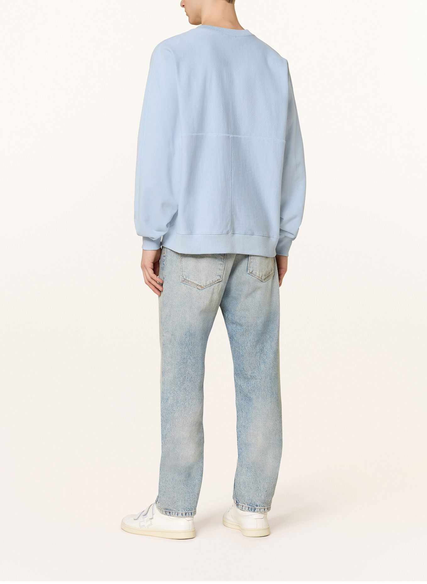 DRYKORN Bluza nierozpinana NIELO: JASNONIEBIESKI