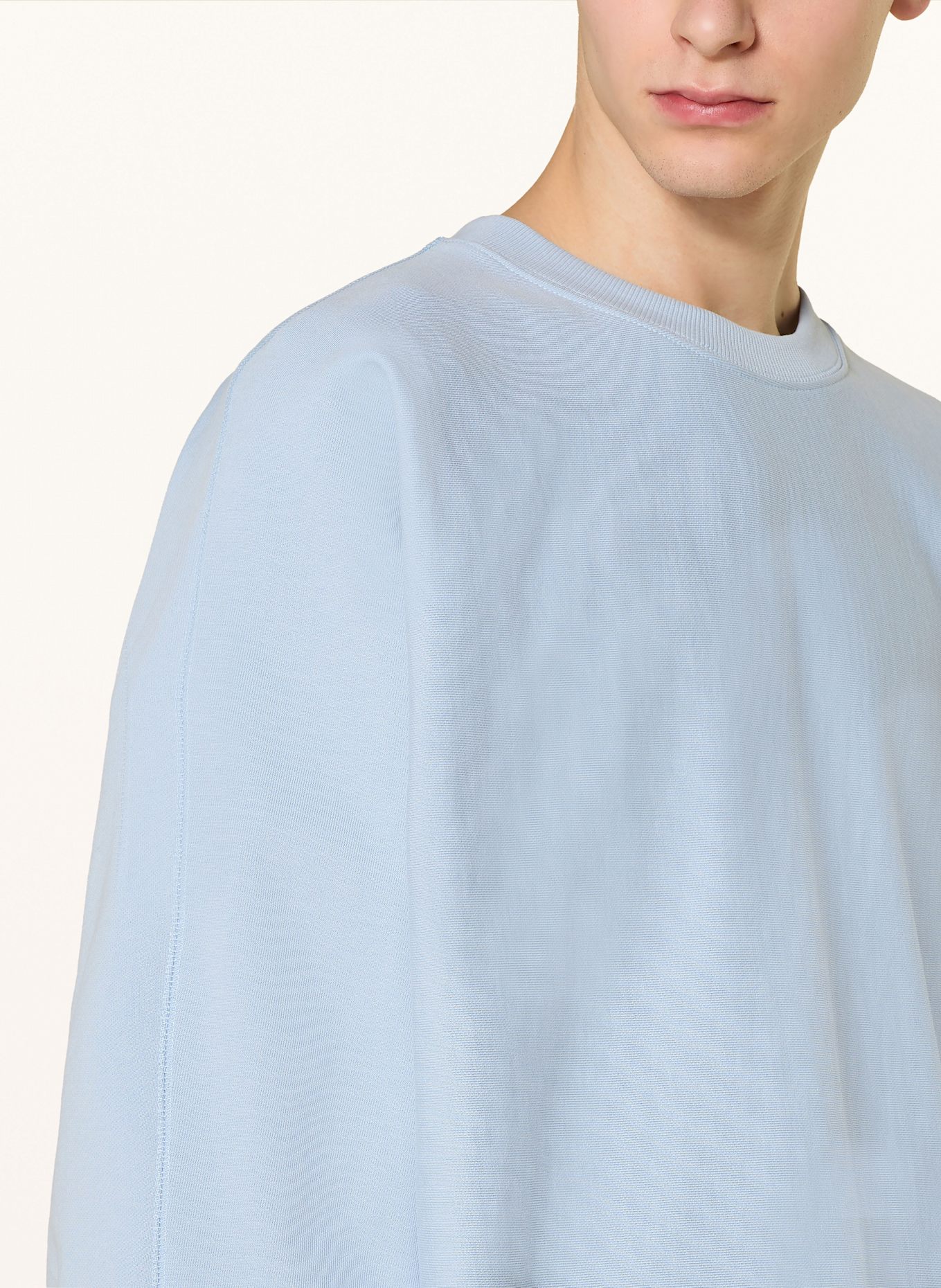 DRYKORN Bluza nierozpinana NIELO: JASNONIEBIESKI