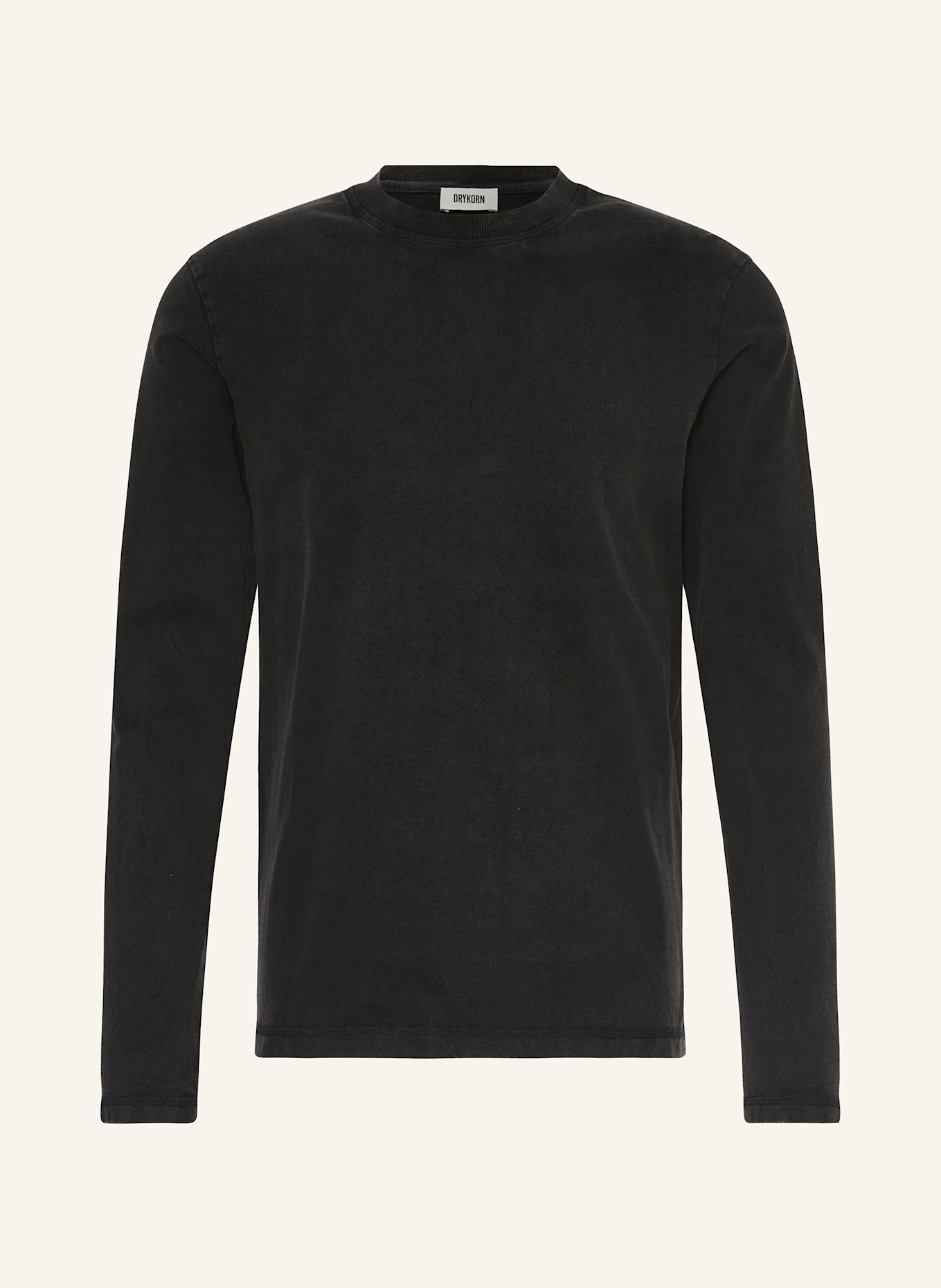 DRYKORN Long sleeve shirt TALDOR: DARK GRAY