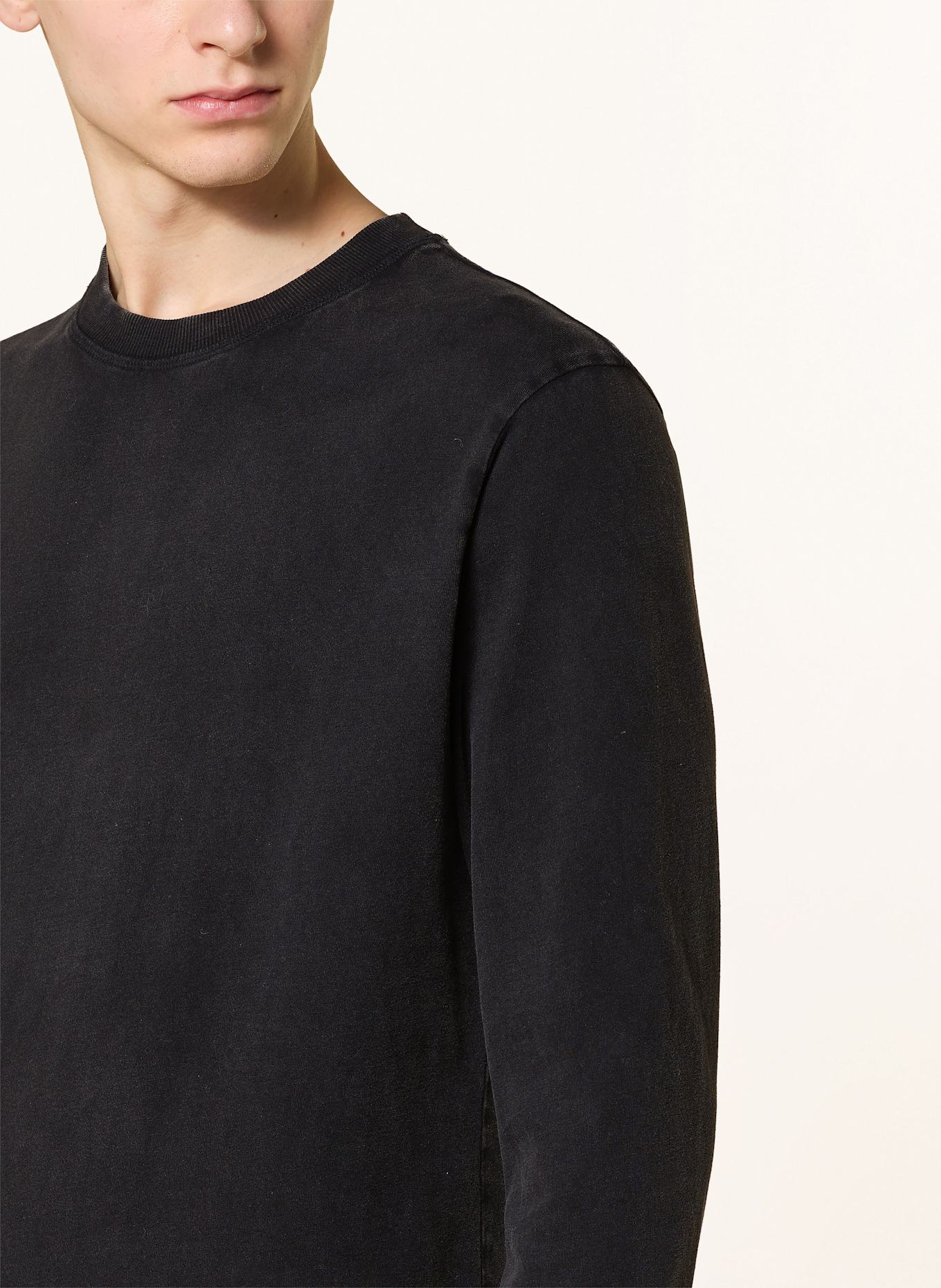 DRYKORN Long sleeve shirt TALDOR: DARK GRAY