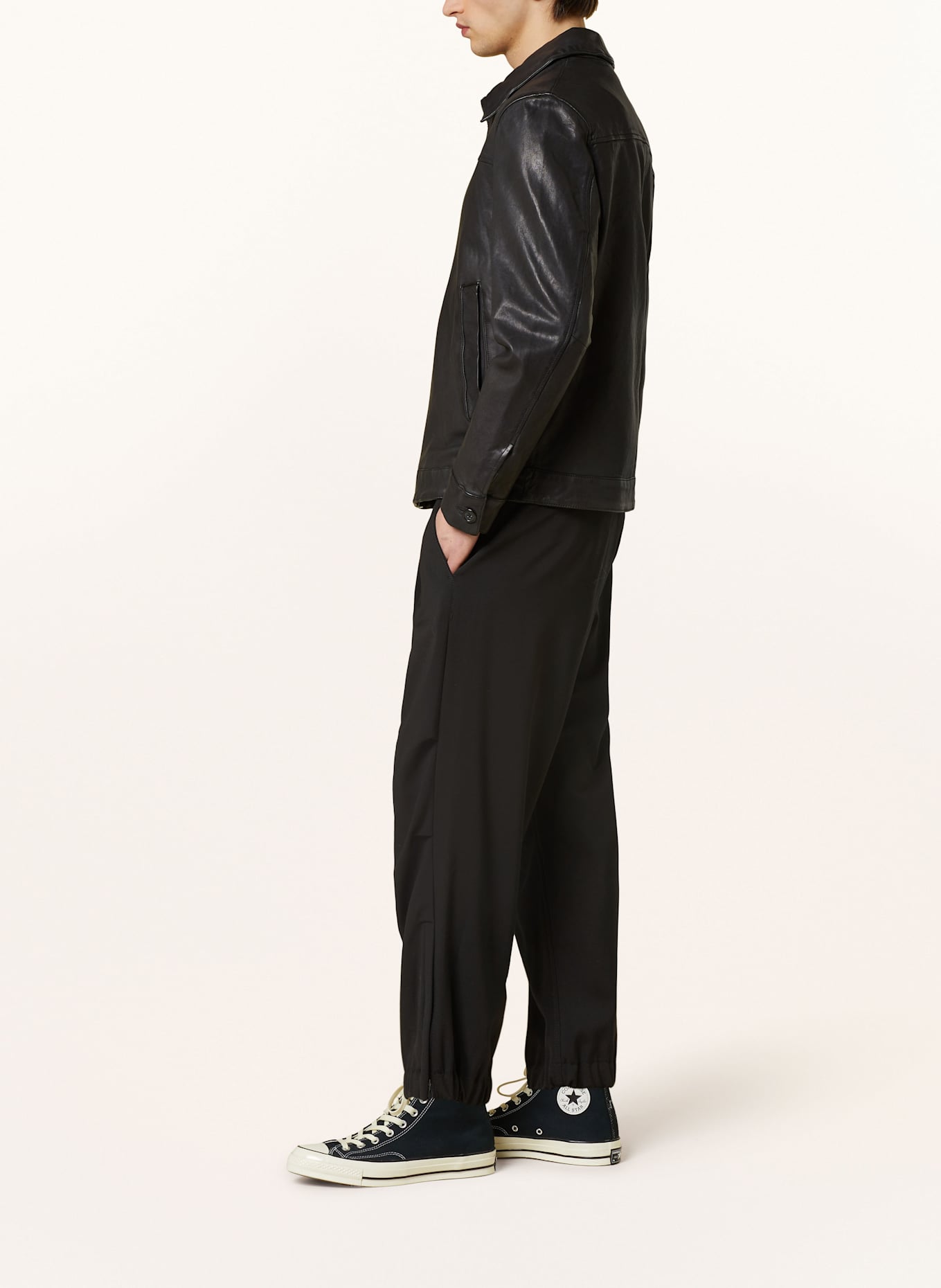 DRYKORN Chino LIROG Extra Slim Fit: SCHWARZ