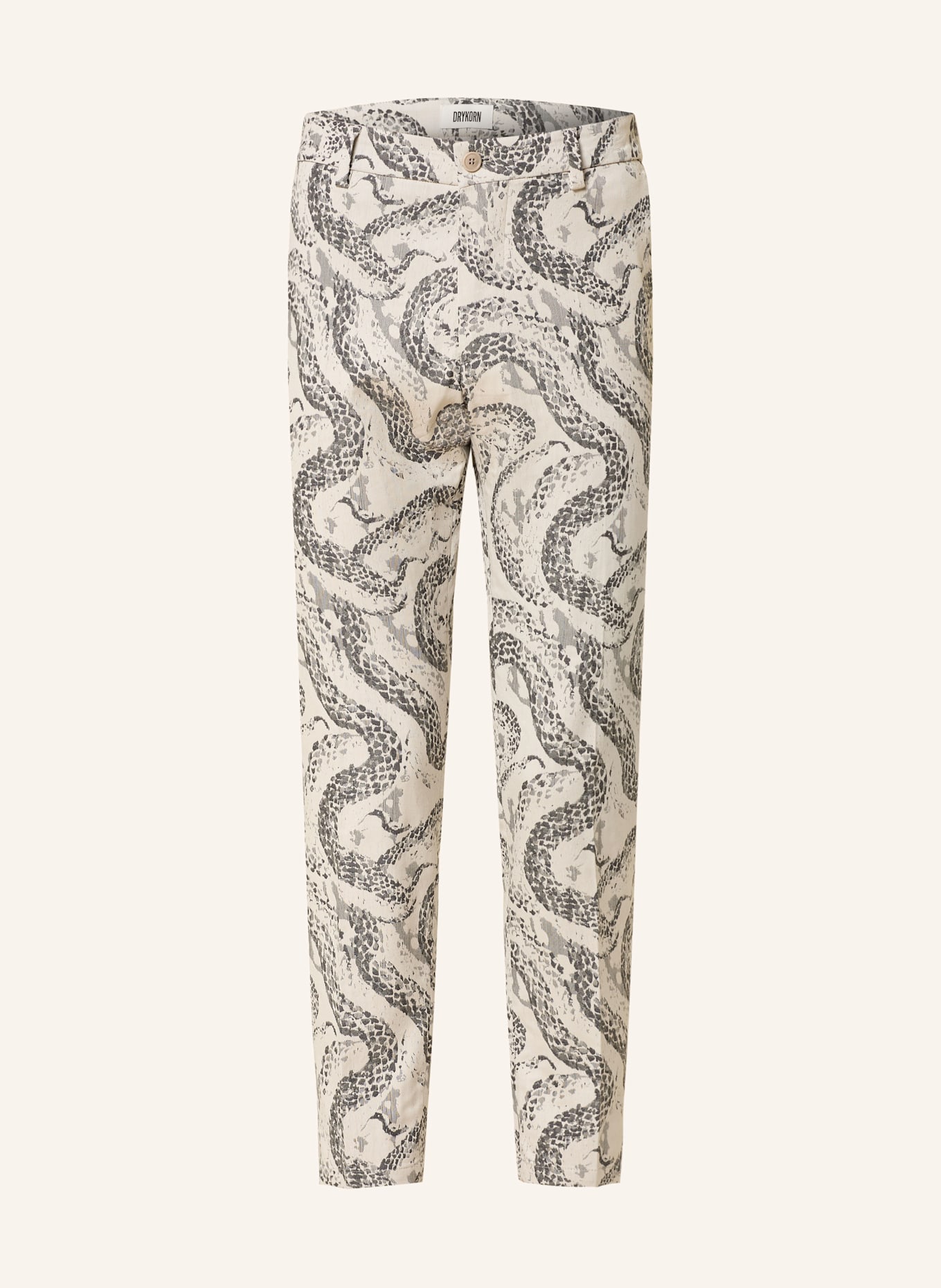 DRYKORN Oblekové kalhoty AJEND Extra Slim Fit: 1821 braun