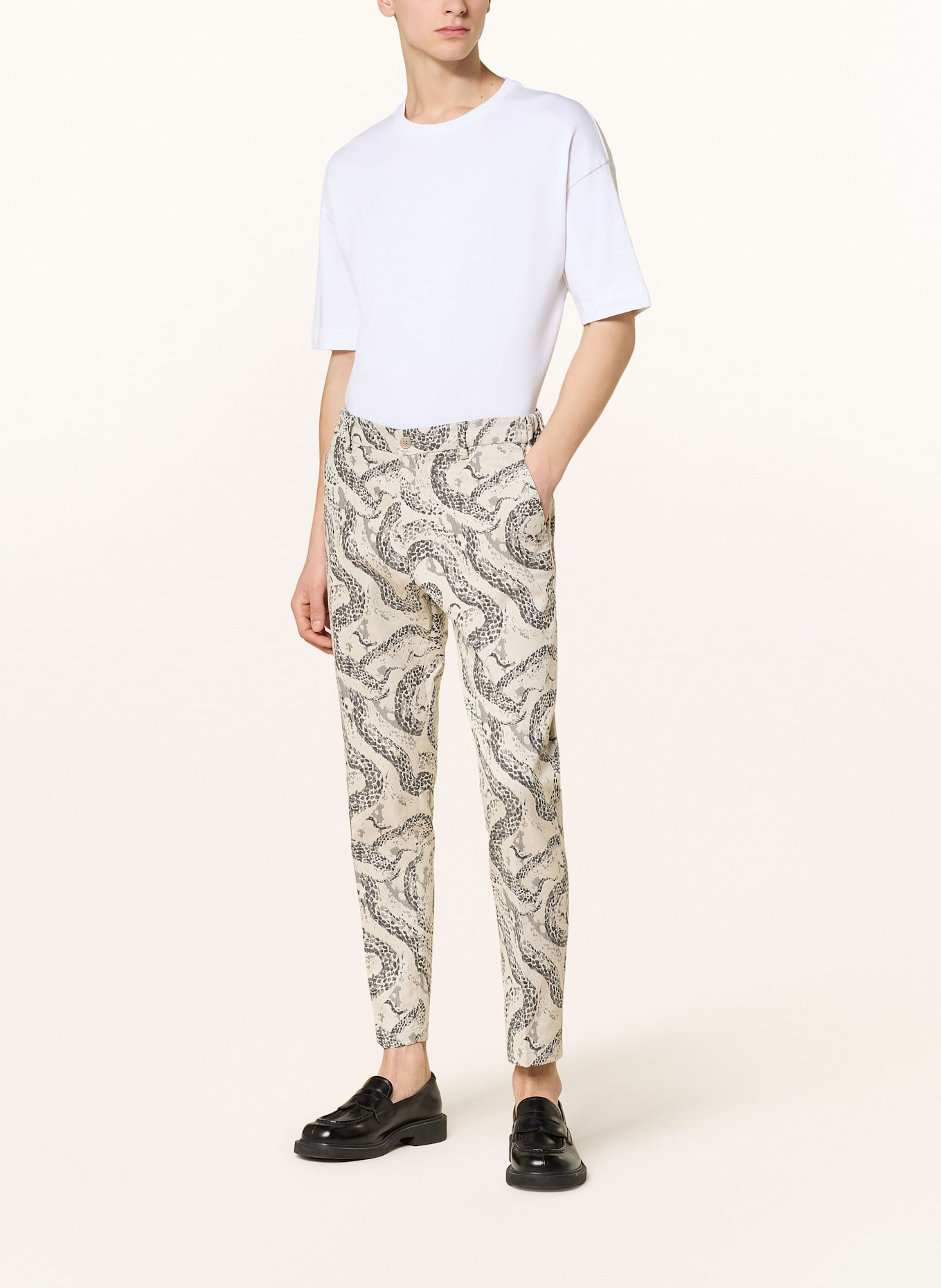 DRYKORN Oblekové kalhoty AJEND Extra Slim Fit: 1821 braun