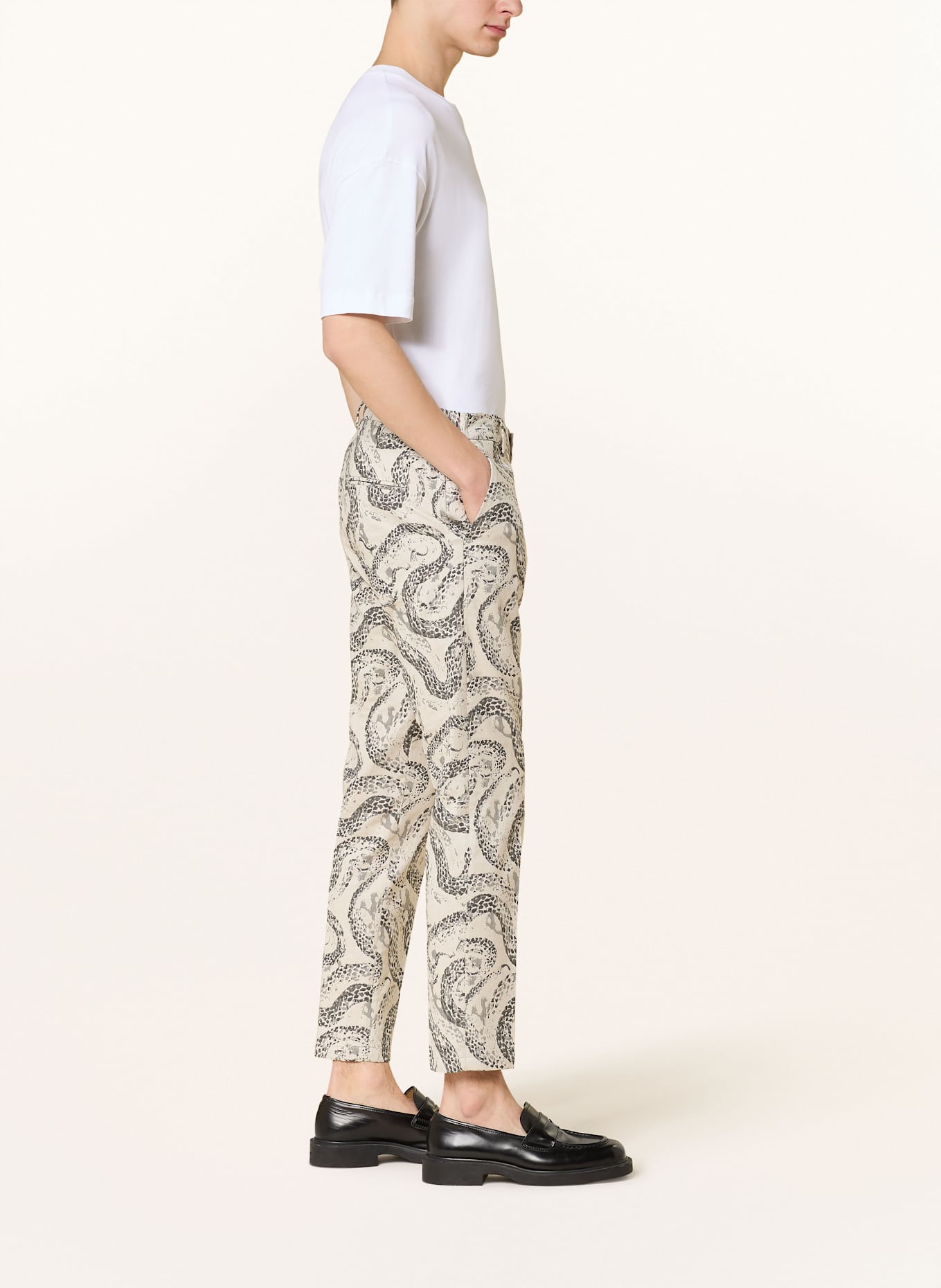 DRYKORN Oblekové kalhoty AJEND Extra Slim Fit: 1821 braun