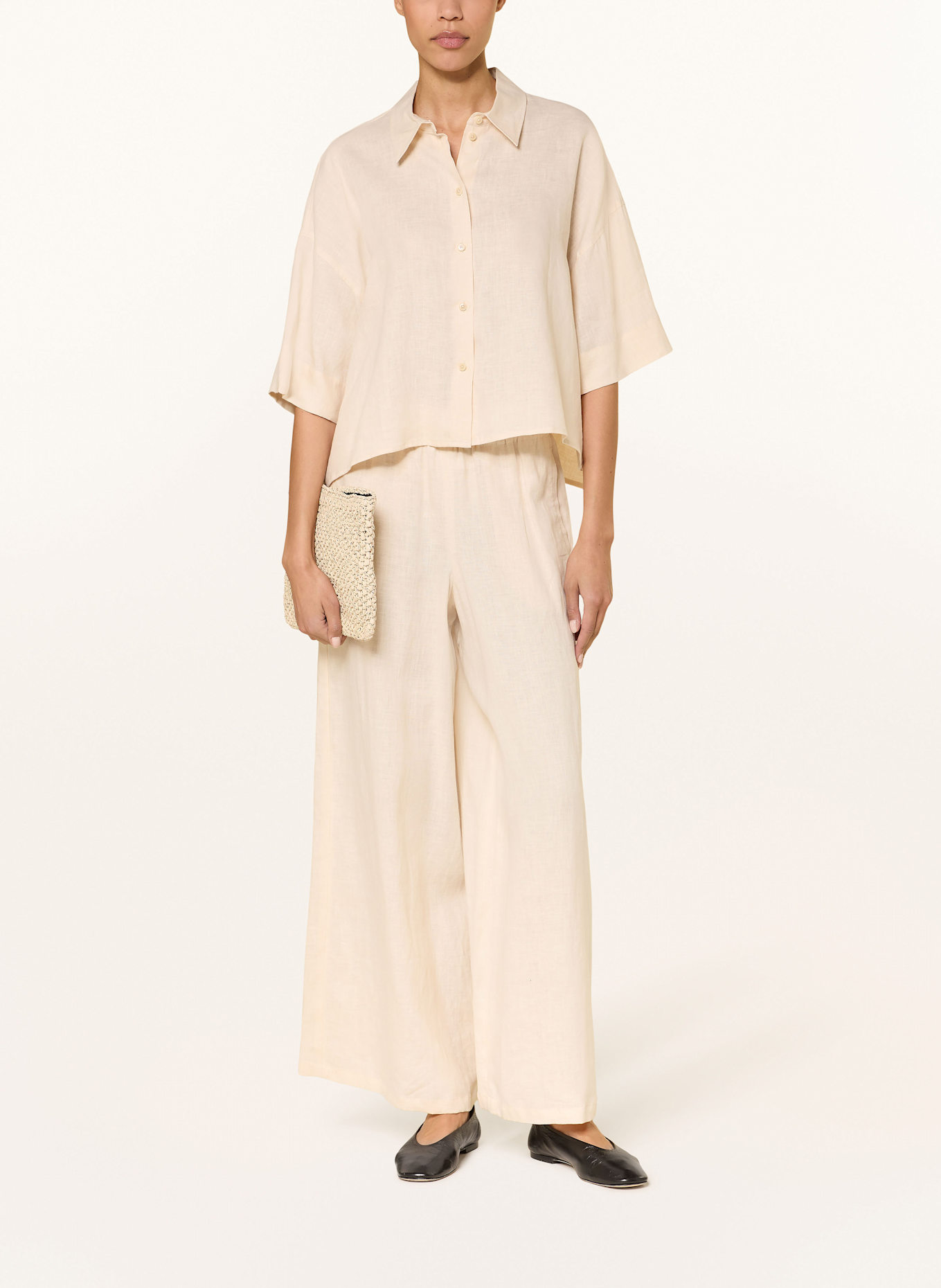 DRYKORN Hemdbluse YARIKA aus Leinen: ECRU