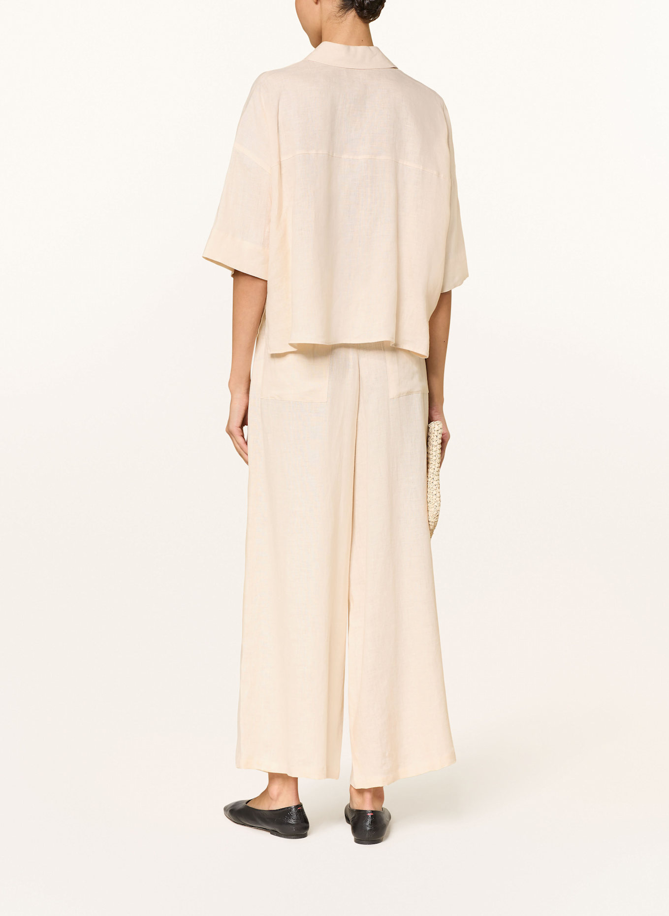 DRYKORN Hemdbluse YARIKA aus Leinen: ECRU