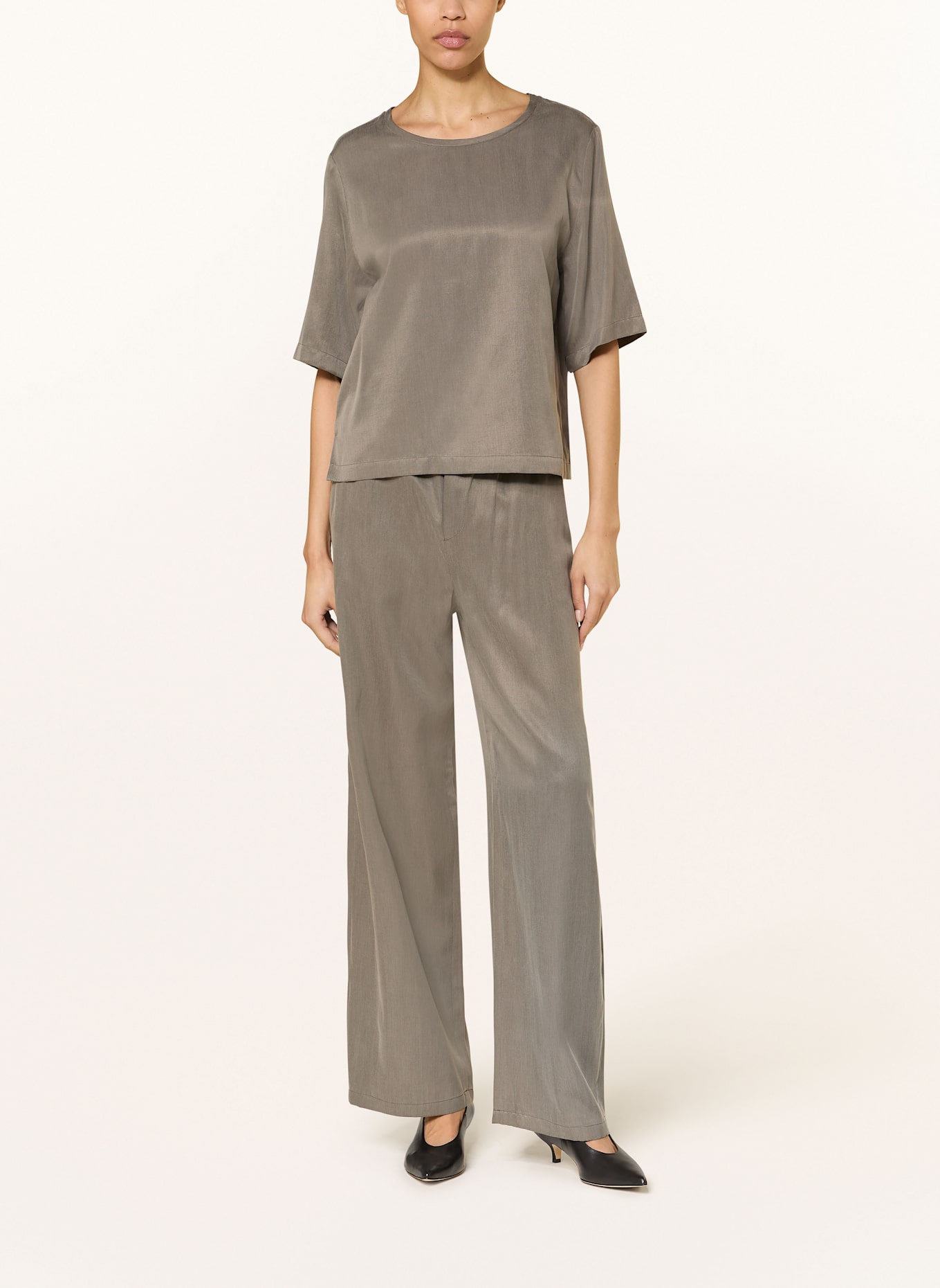 DRYKORN Blusenshirt DIEDRA: GRAU