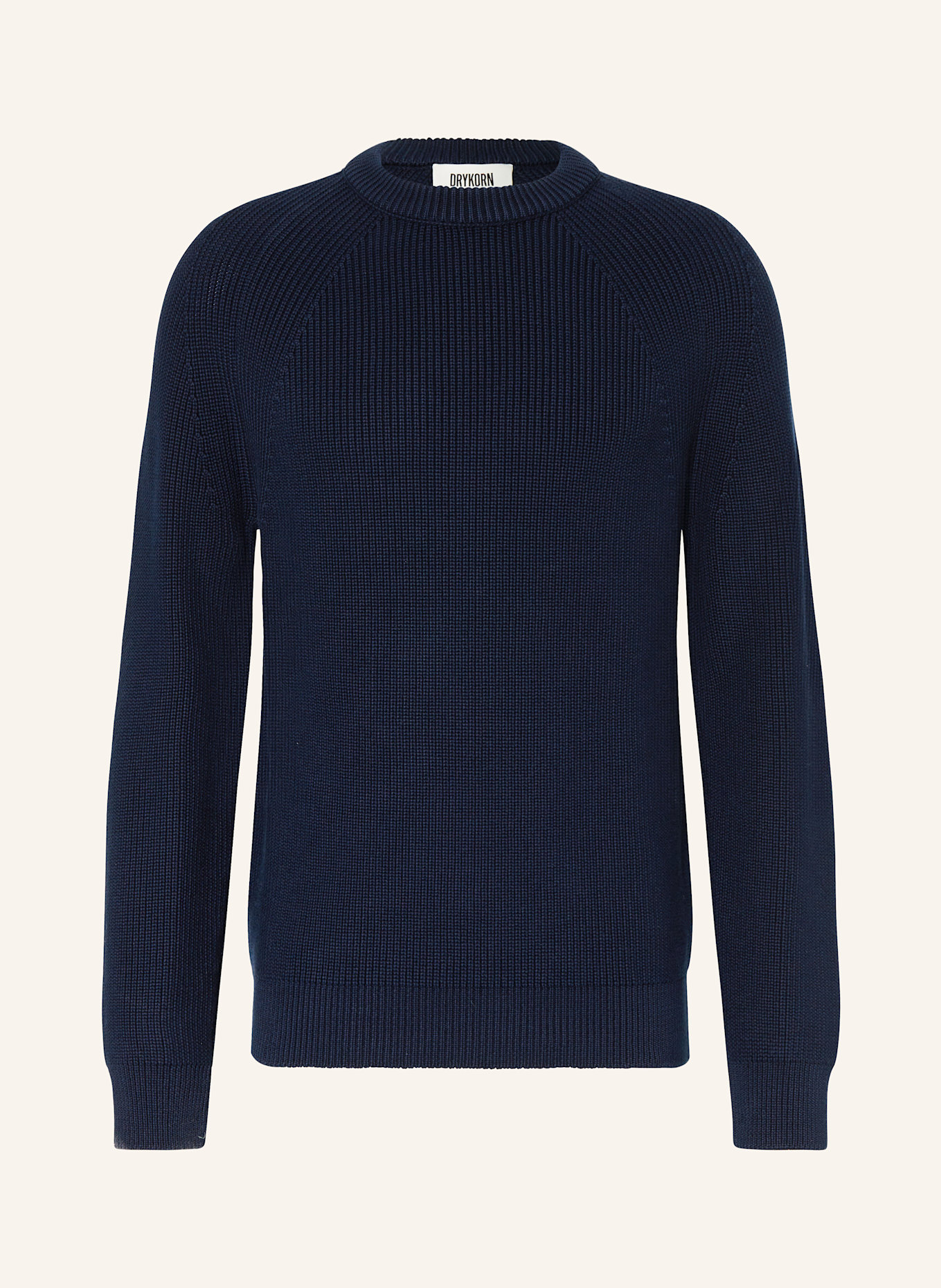 DRYKORN Pullover RIPPLEY: DUNKELBLAU