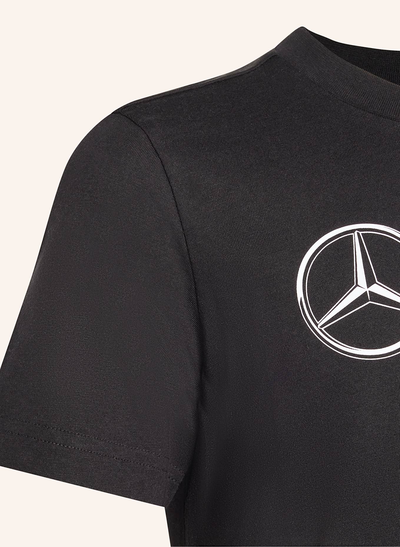 adidas T-Shirt MERCEDES - AMG PETRONAS FORMEL-1-TEAM DNA-GRAFIK: SCHWARZ