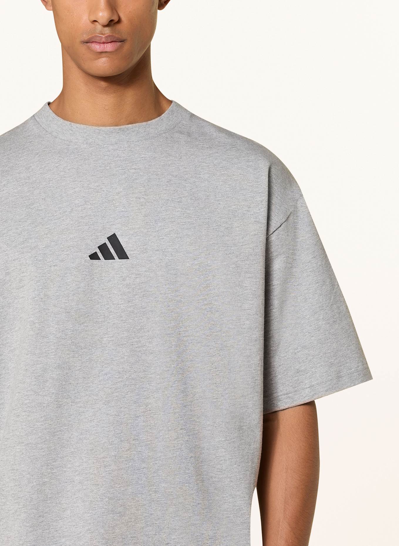 adidas T-shirt FUTURE ICONS SMALL LOGO: GRAY