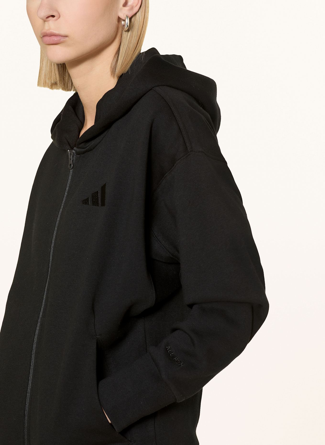 adidas Hoodiejacke All Season: SCHWARZ
