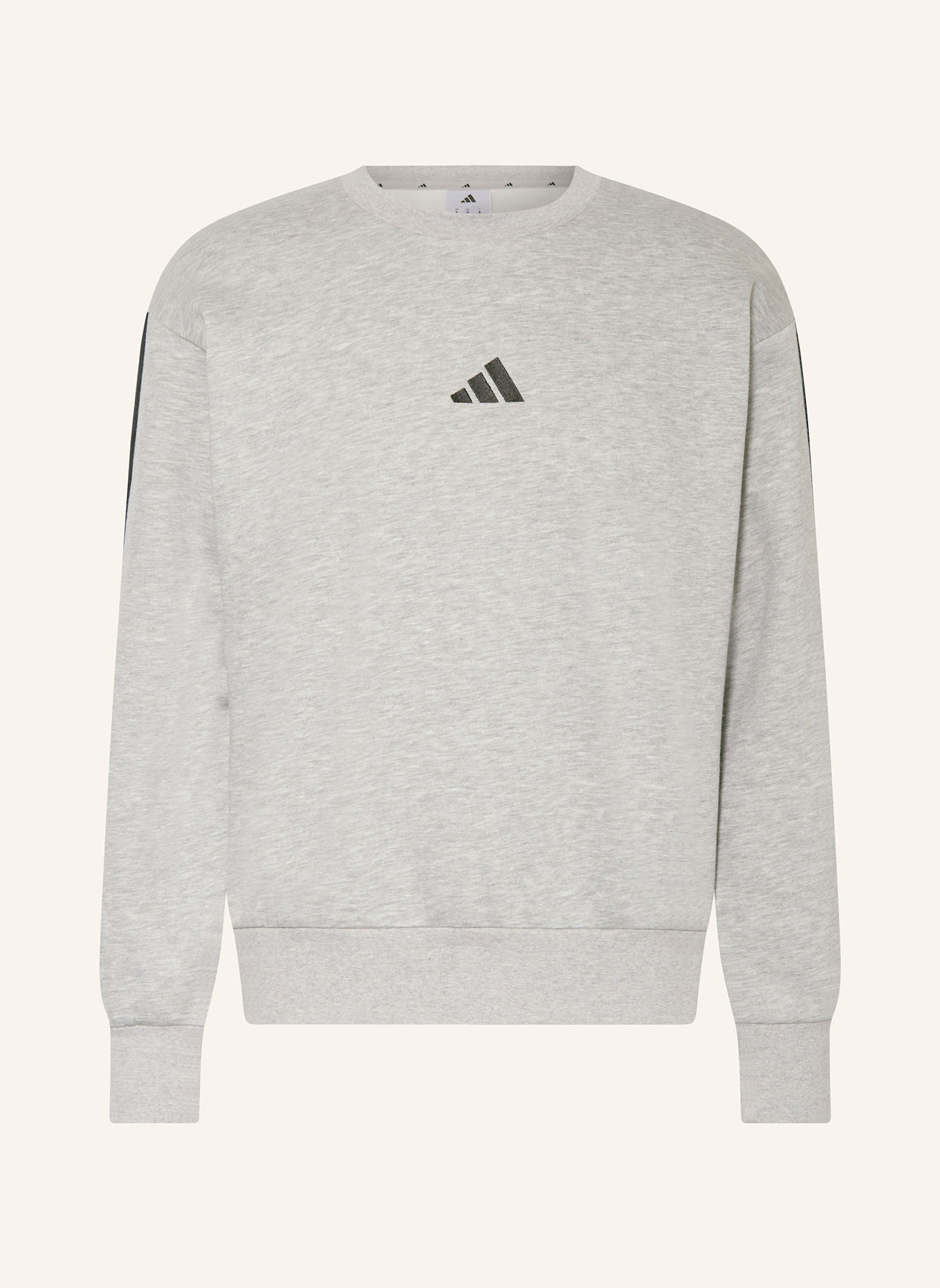 adidas Sweatshirt SPORTSWEAR: GRAY / BLACK