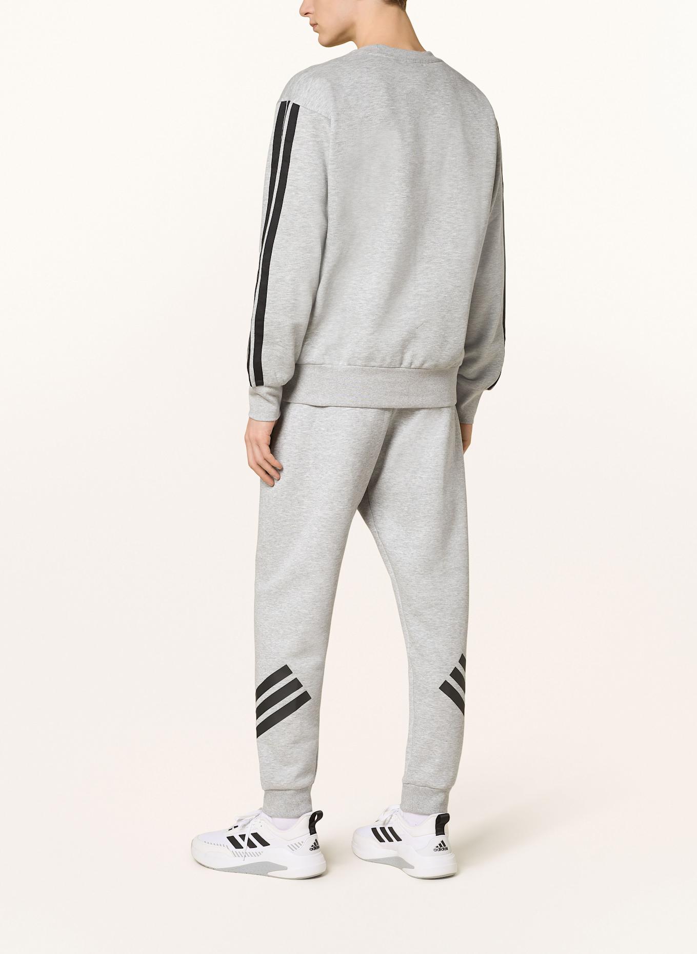 adidas Sweatshirt SPORTSWEAR: GRAY / BLACK