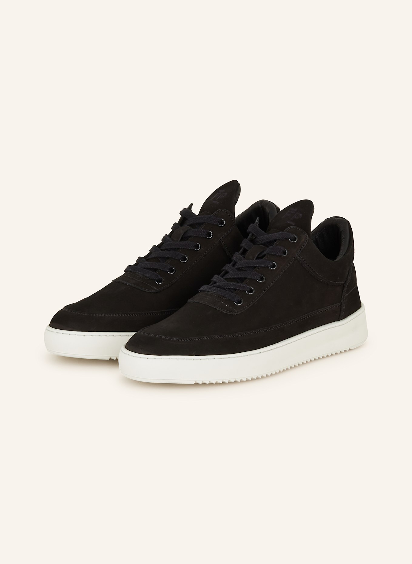 FILLING PIECES Sneaker LOW TOP: SCHWARZ