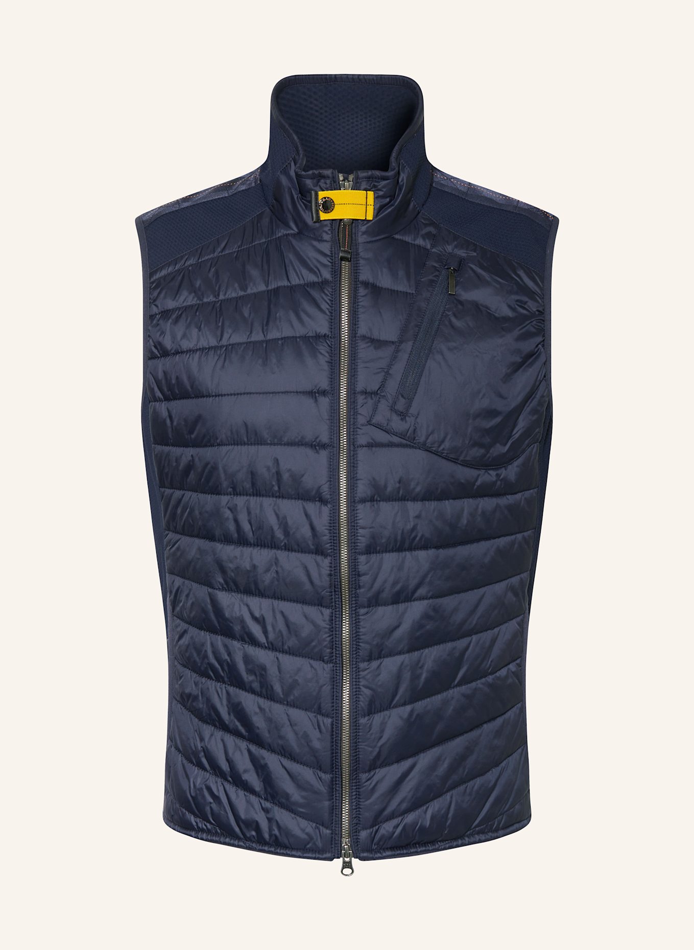 PARAJUMPERS ZAVIER down vest: BLUE