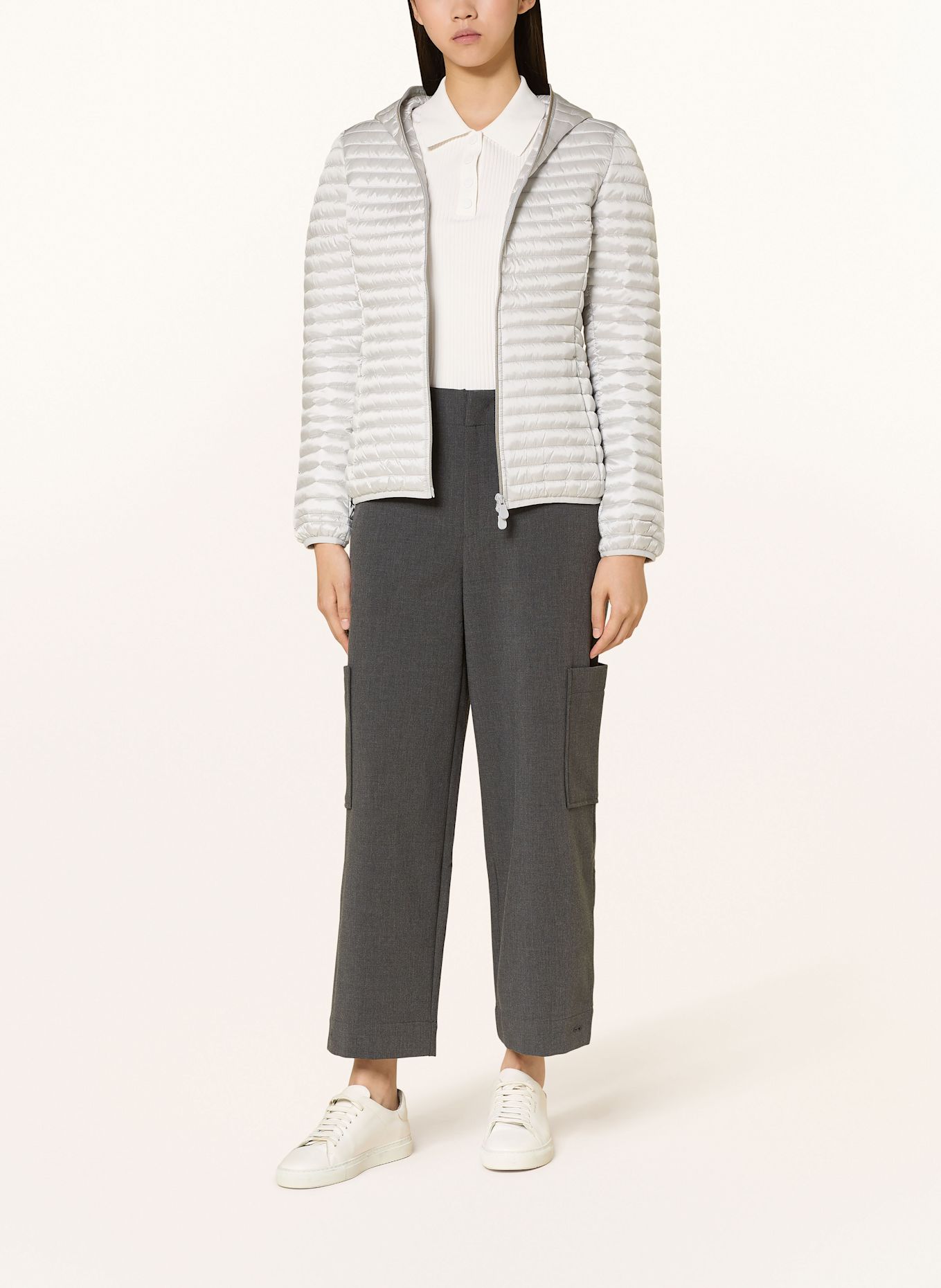 SAVE THE DUCK Steppjacke ALEXA, Farbe: HELLGRAU (Bild 2)