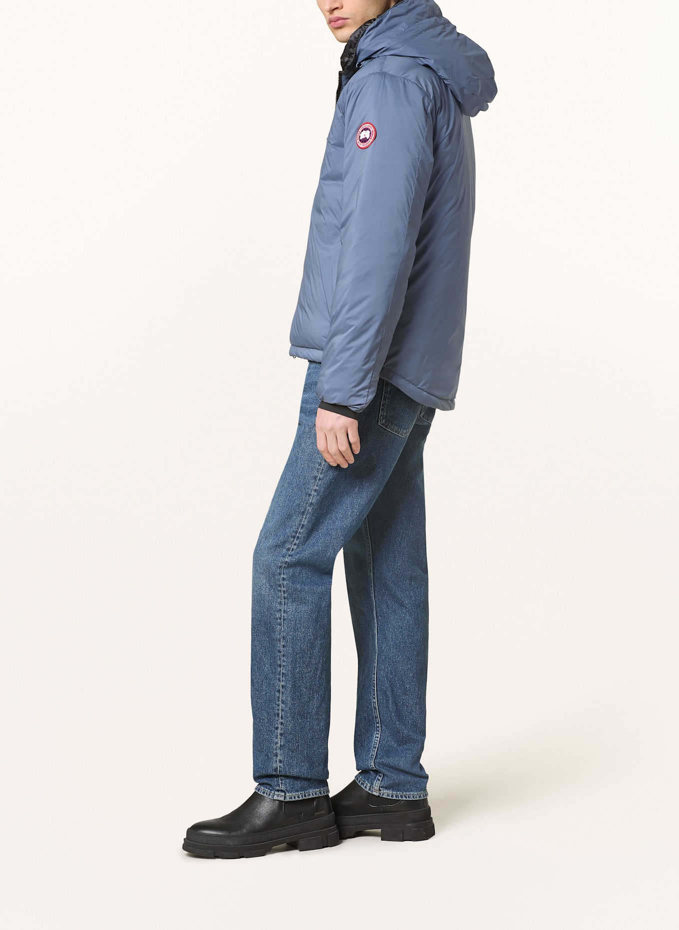 CANADA GOOSE Daunenjacke LODGE: BLAUGRAU