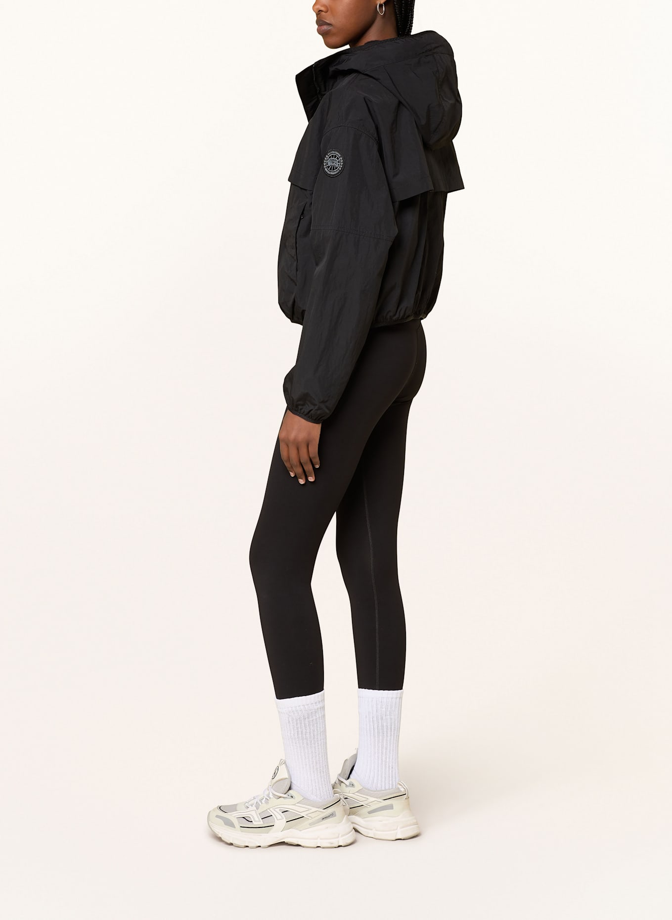 CANADA GOOSE Windbreaker SINCLAIR: SCHWARZ