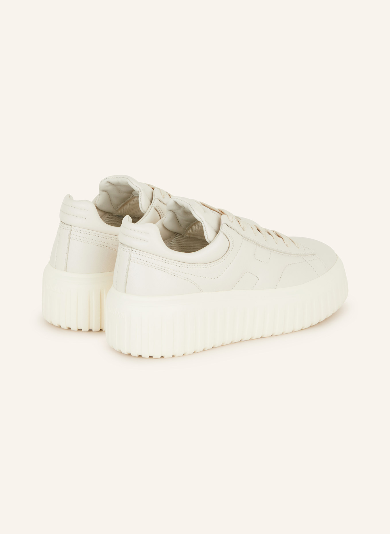 HOGAN Sneakersy H-STRIPES: KREMOWY