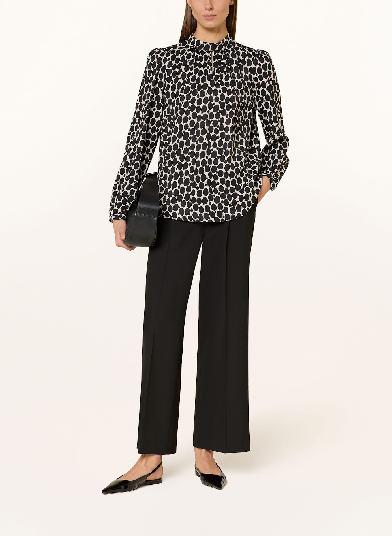 MORE & MORE Bluzka: KREMOWY / CZARNY