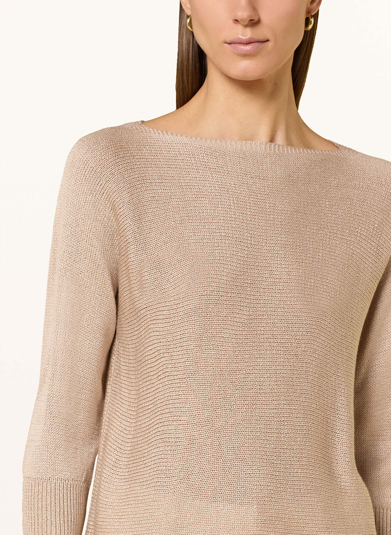 MORE & MORE Pullover: BEIGE