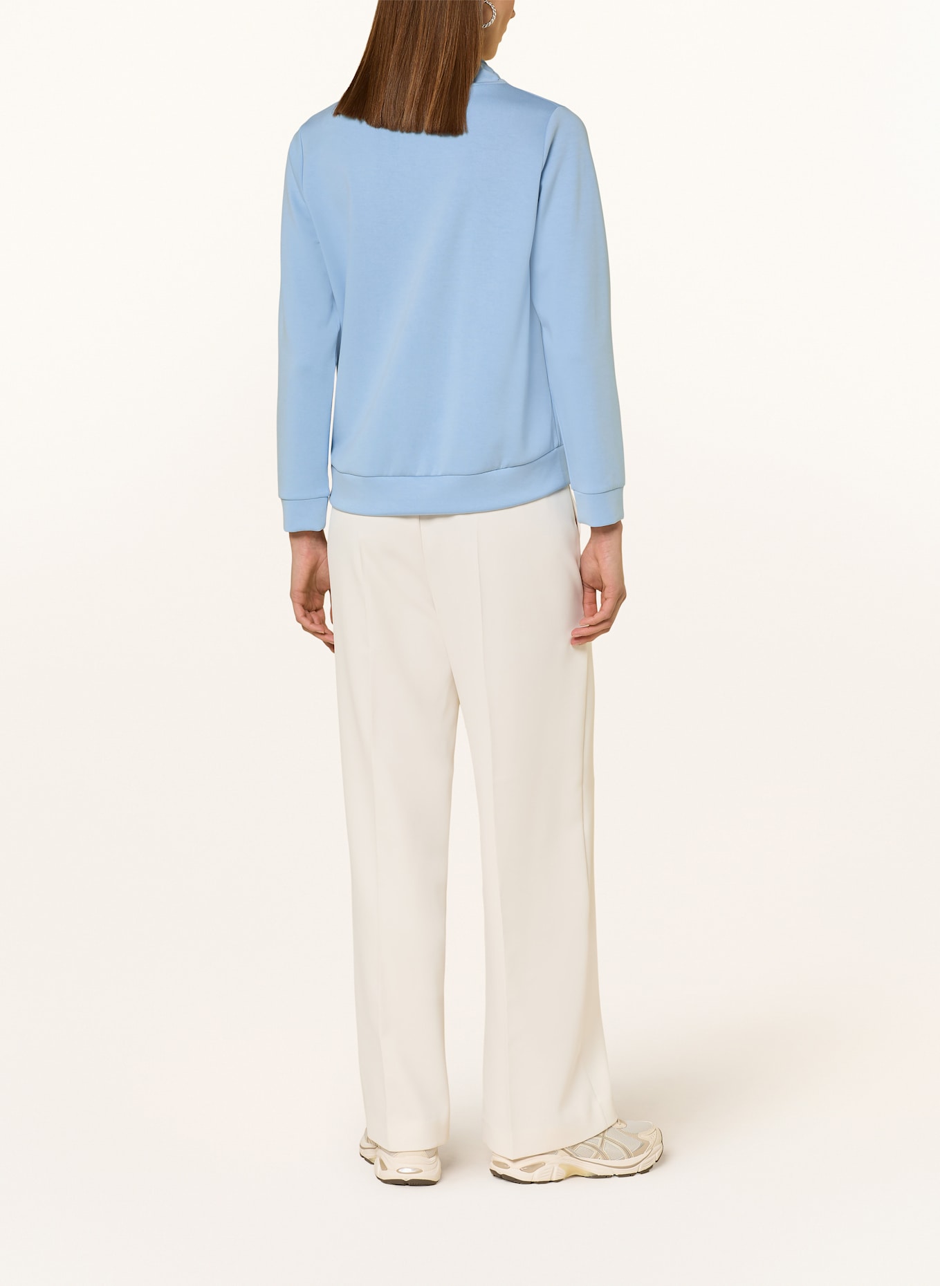 MORE & MORE Sweatshirt: LIGHT BLUE