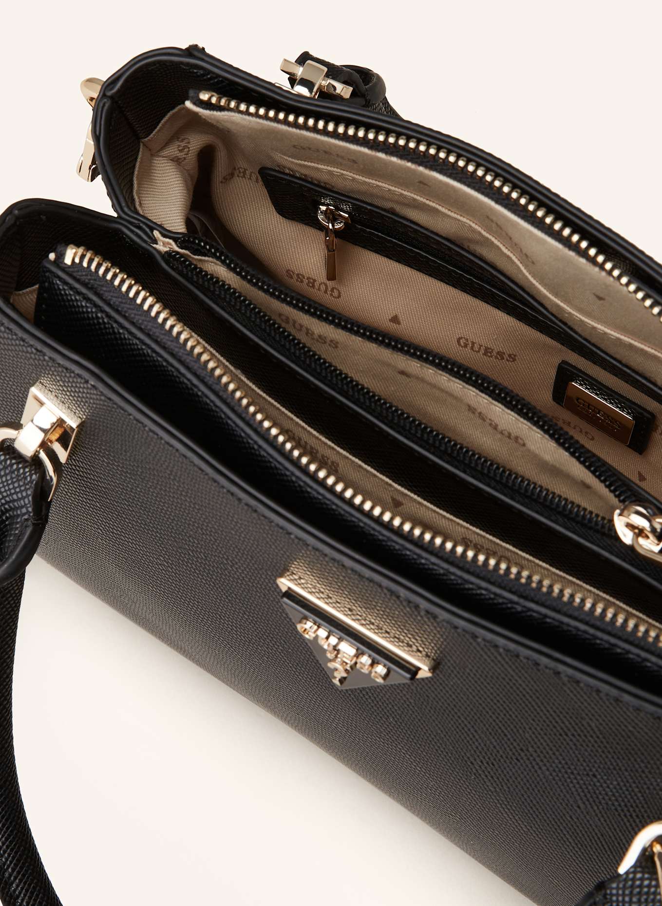 GUESS Handtasche NOELLE: SCHWARZ
