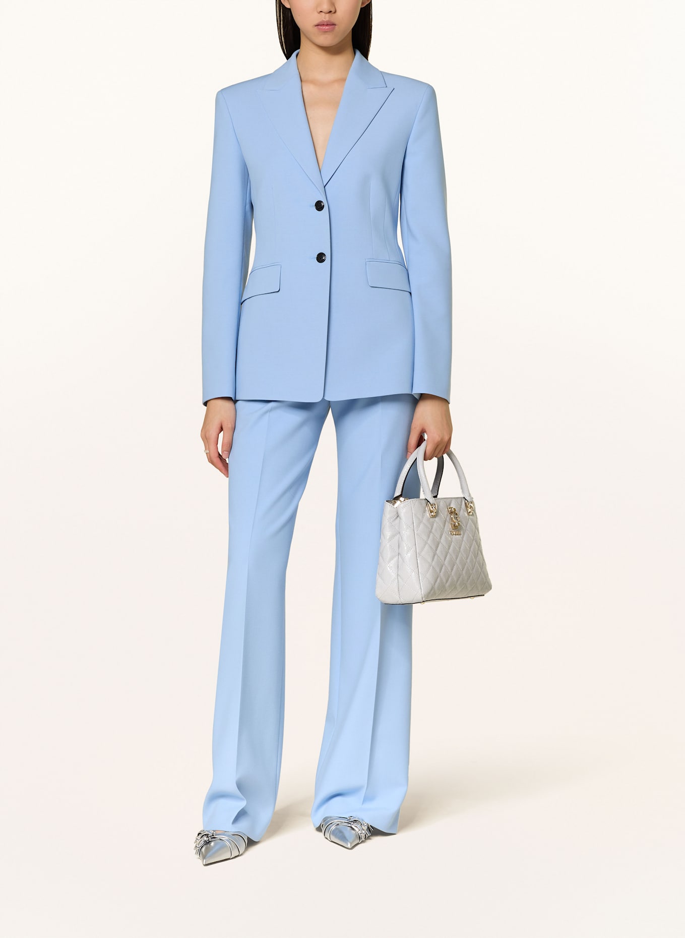 GUESS Handtasche BESSEY: HELLGRAU