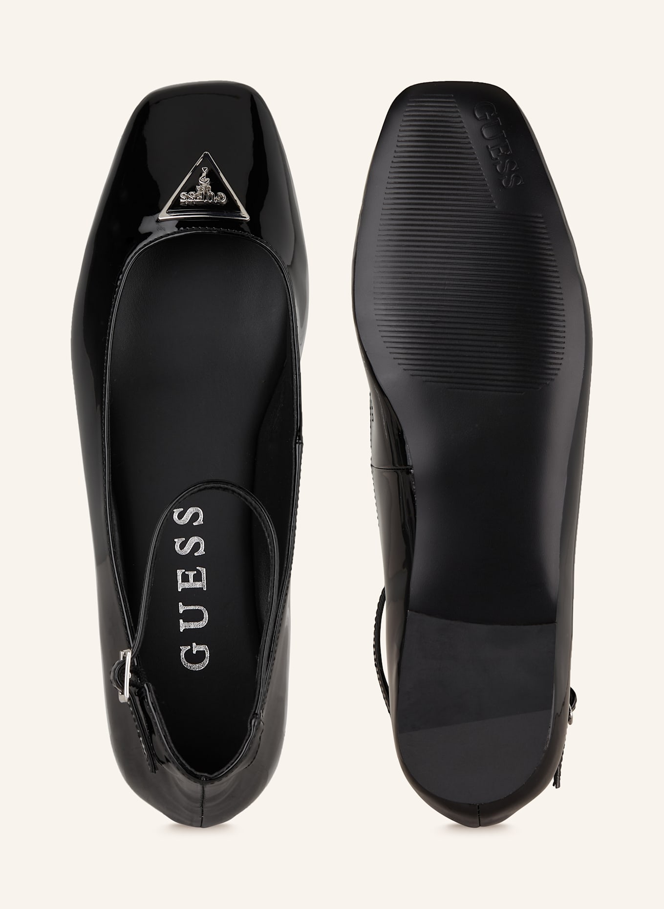 GUESS Ballerinas LEVVIS: SCHWARZ