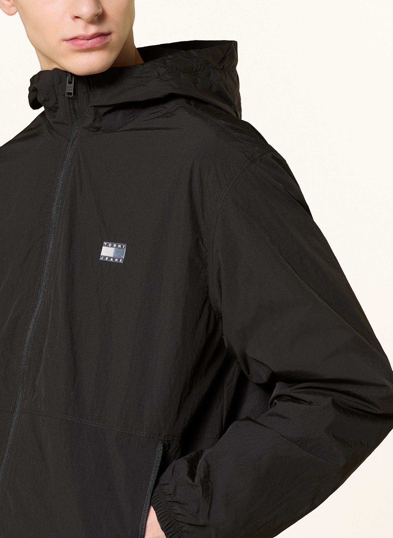 TOMMY JEANS CHICAGO bomber jacket: BLACK