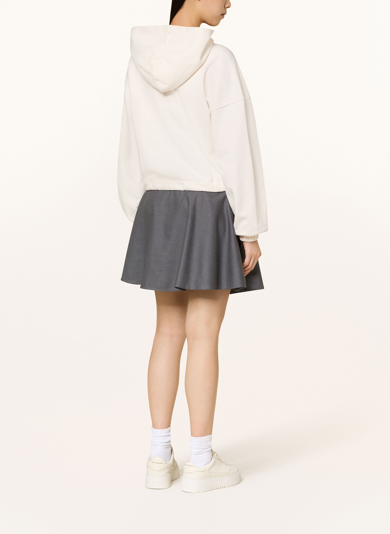 TOMMY JEANS Hoodie: ECRU