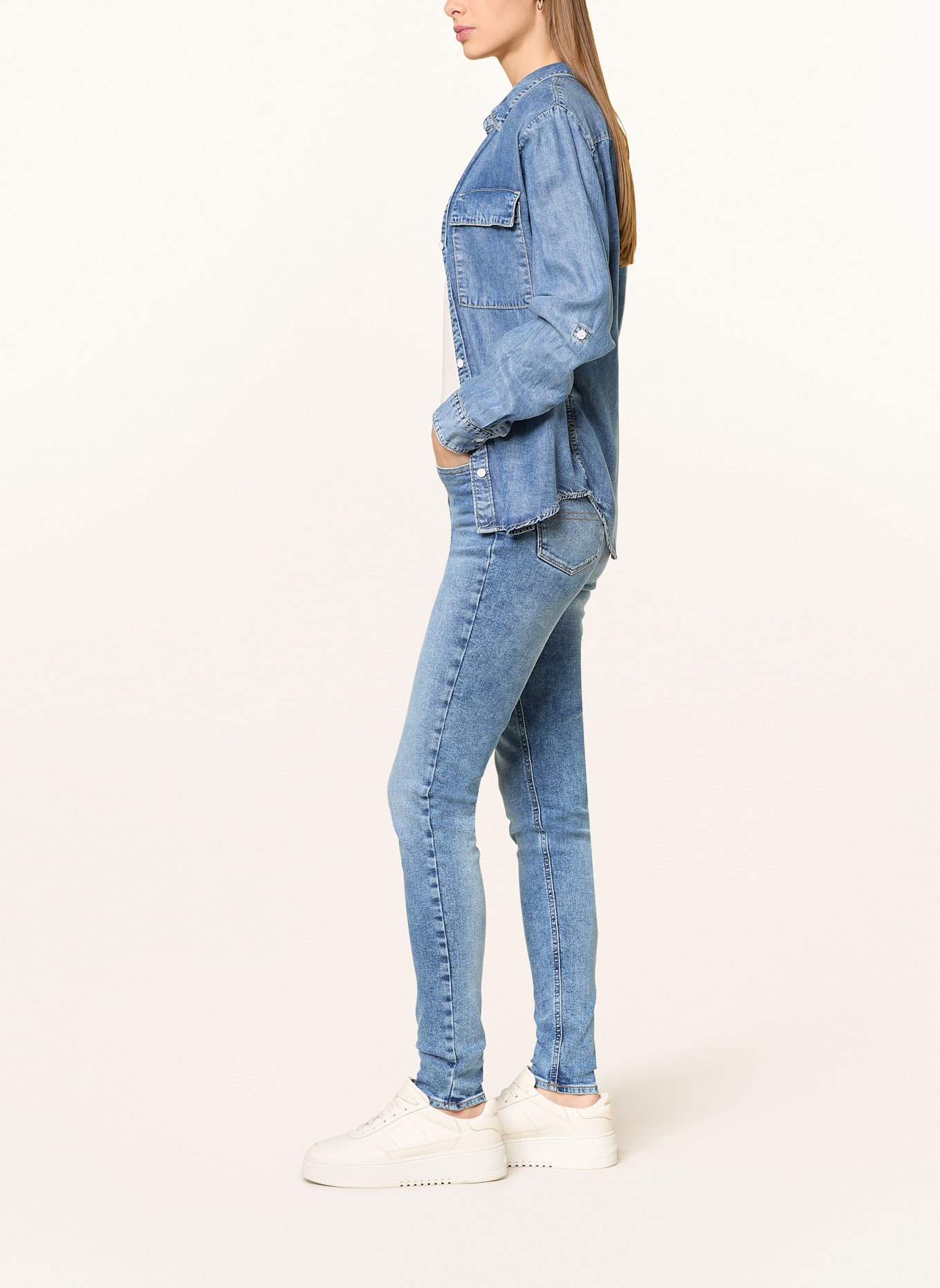 TOMMY JEANS Skinny Jeans NORA: 1A5 Denim Medium