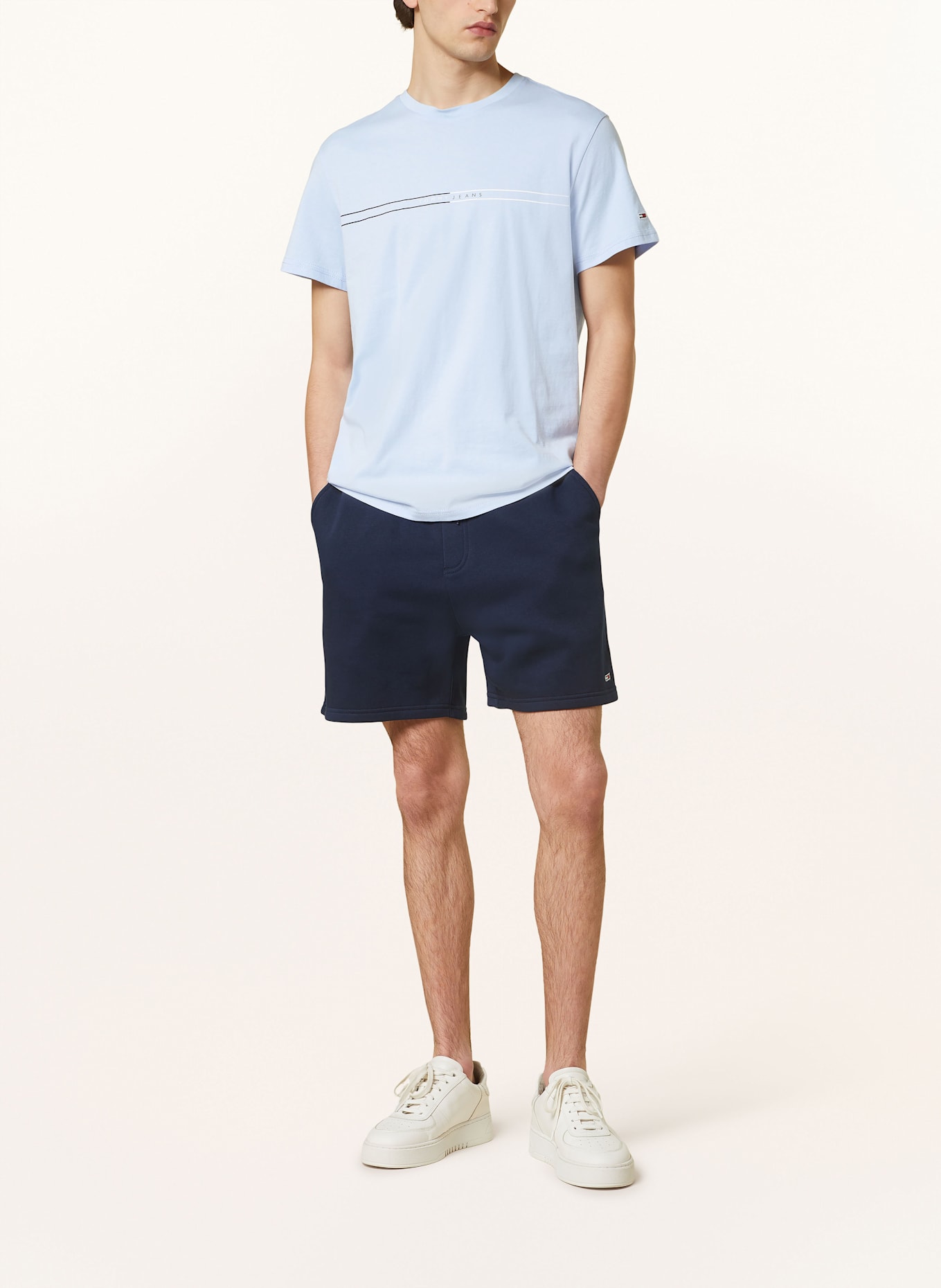 TOMMY JEANS T-Shirt: HELLBLAU