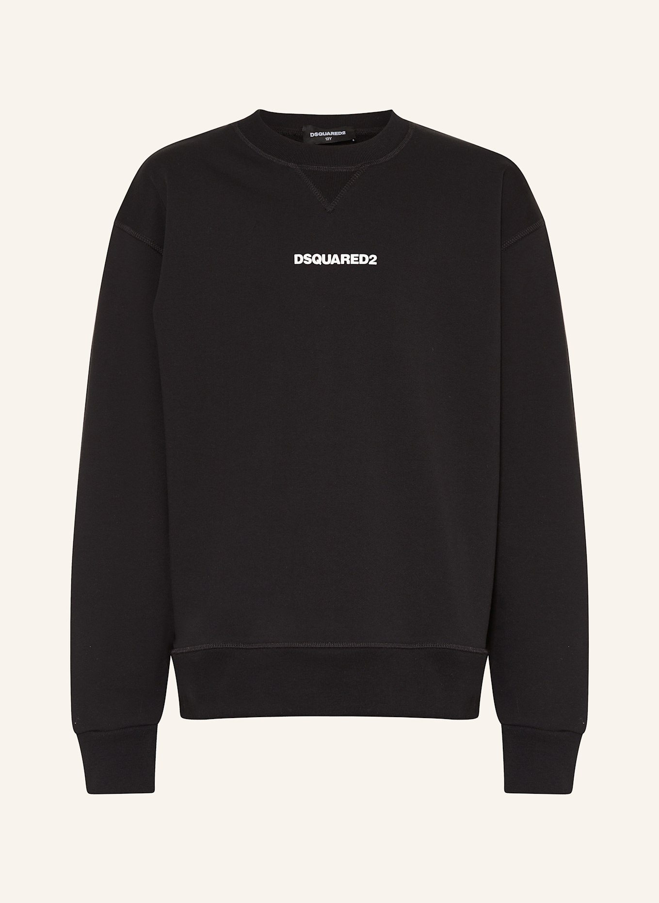 DSQUARED2 Sweatshirt: SCHWARZ