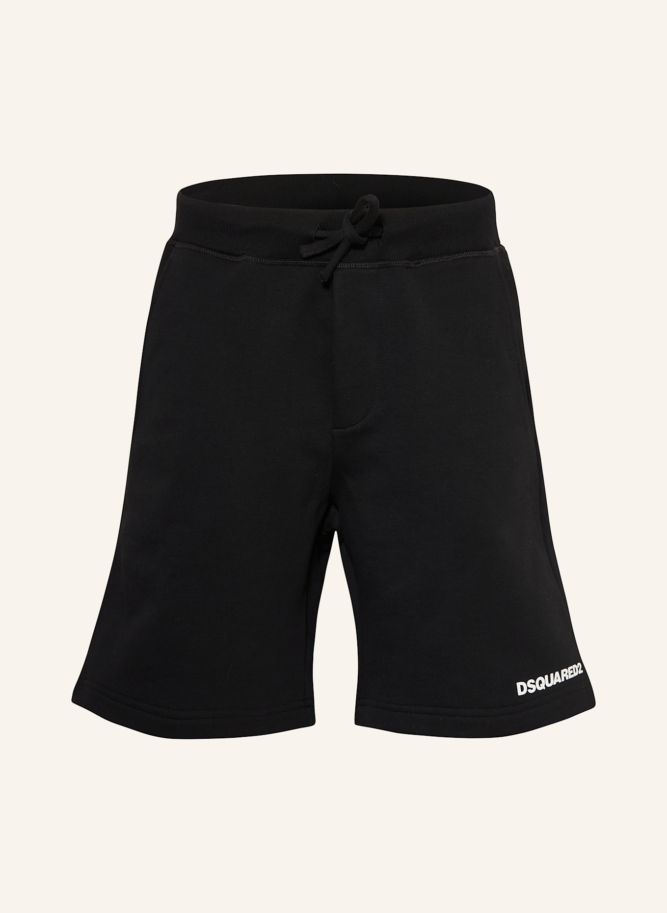 DSQUARED2 Sweatshorts: SCHWARZ