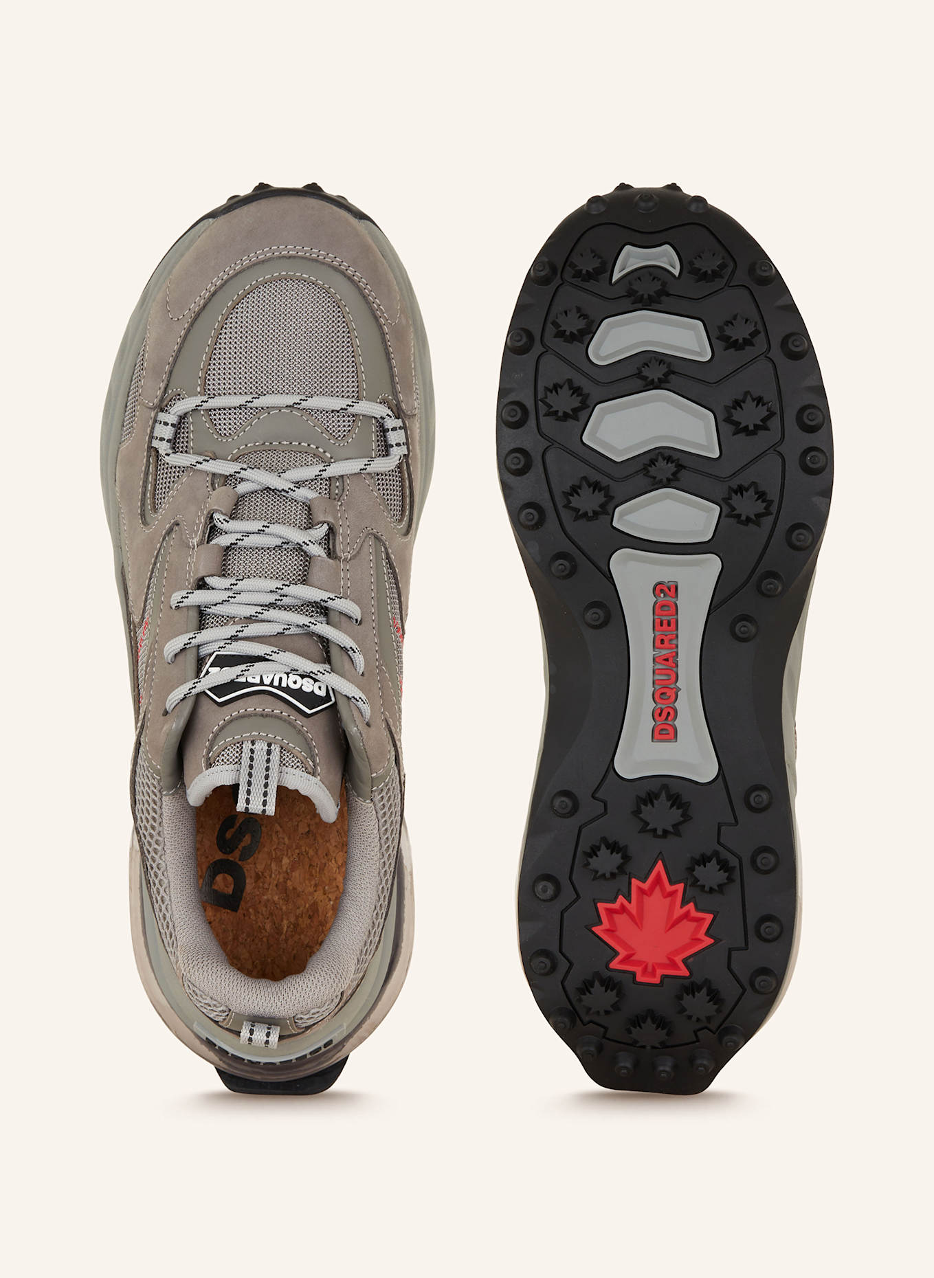 DSQUARED2 Sneakers BUBBLE, Color: GRAY (Image 5)