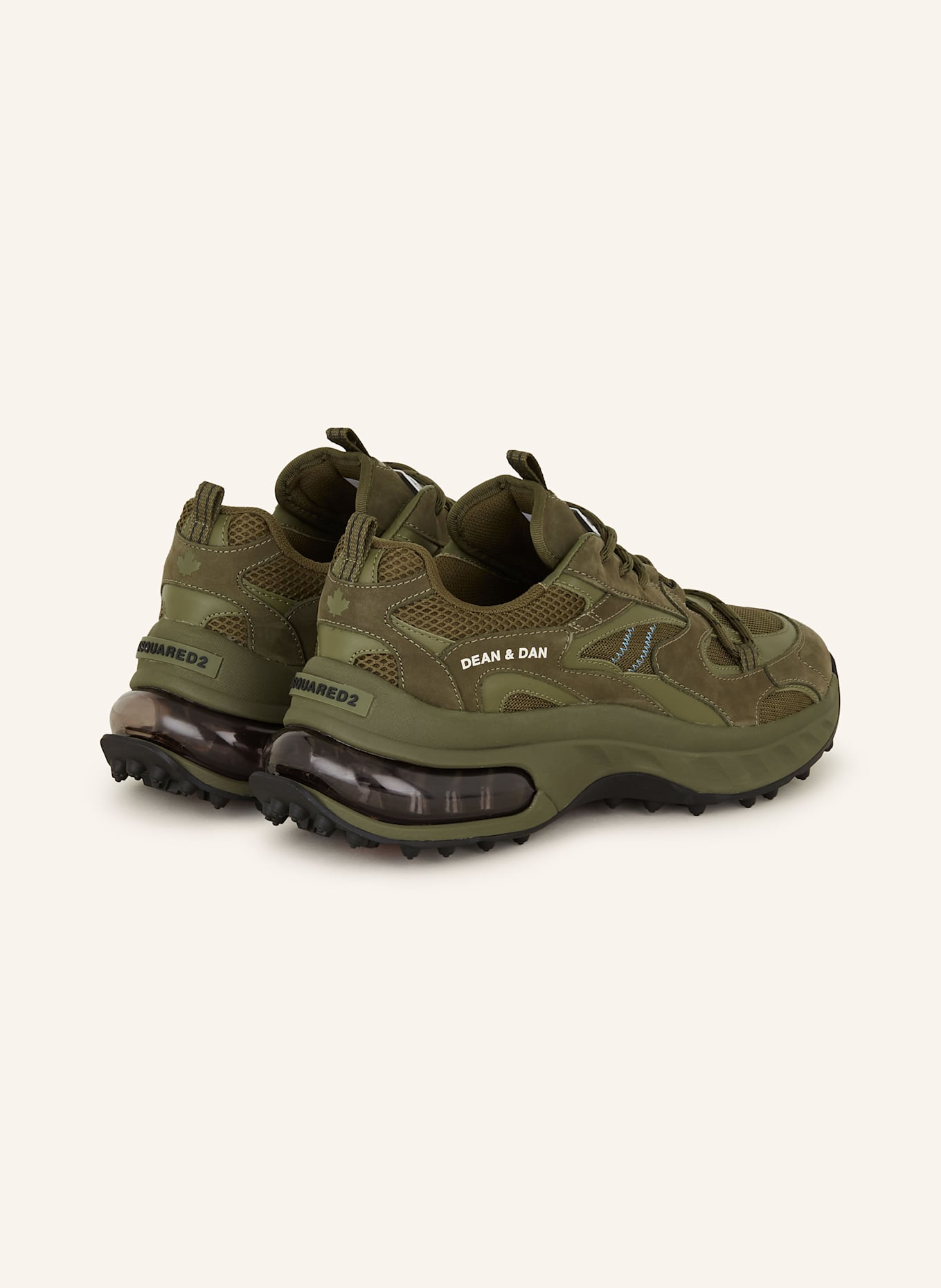 DSQUARED2 Sneaker BUBBLE: KHAKI