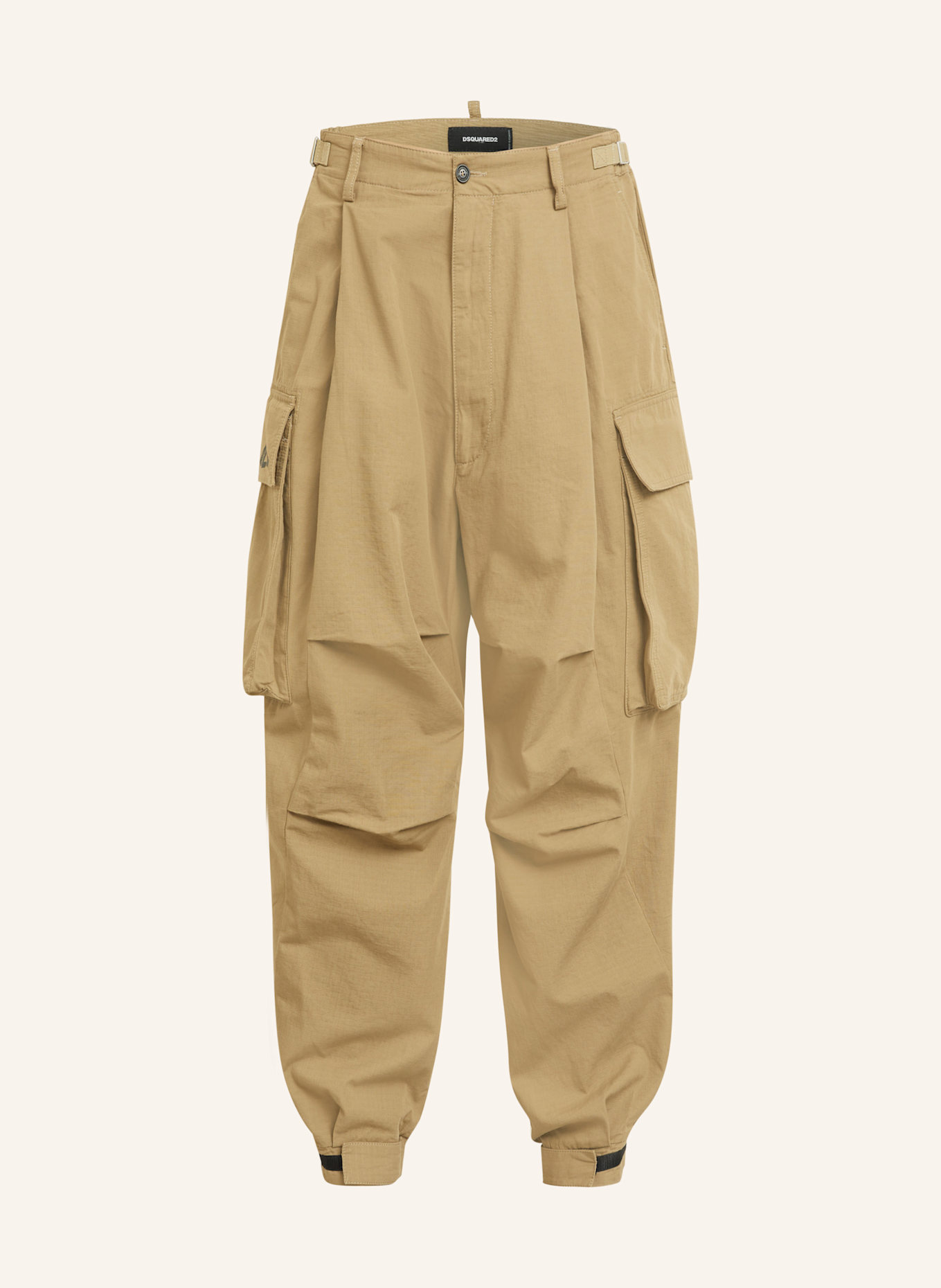 DSQUARED2 Cargohose ICON NEW GENERATION SD Relaxed Fit: KHAKI