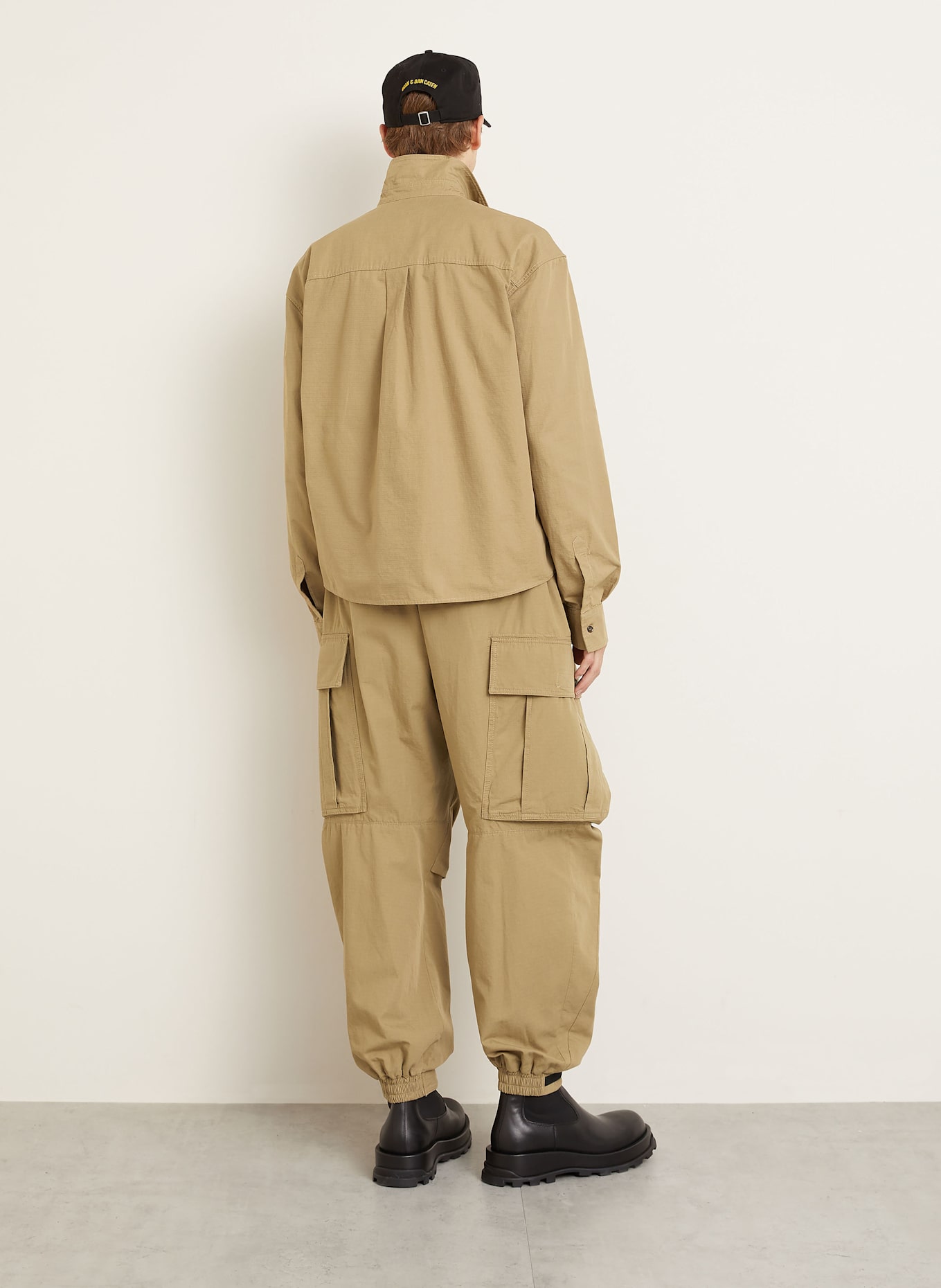 DSQUARED2 Cargohose ICON NEW GENERATION SD Relaxed Fit: KHAKI