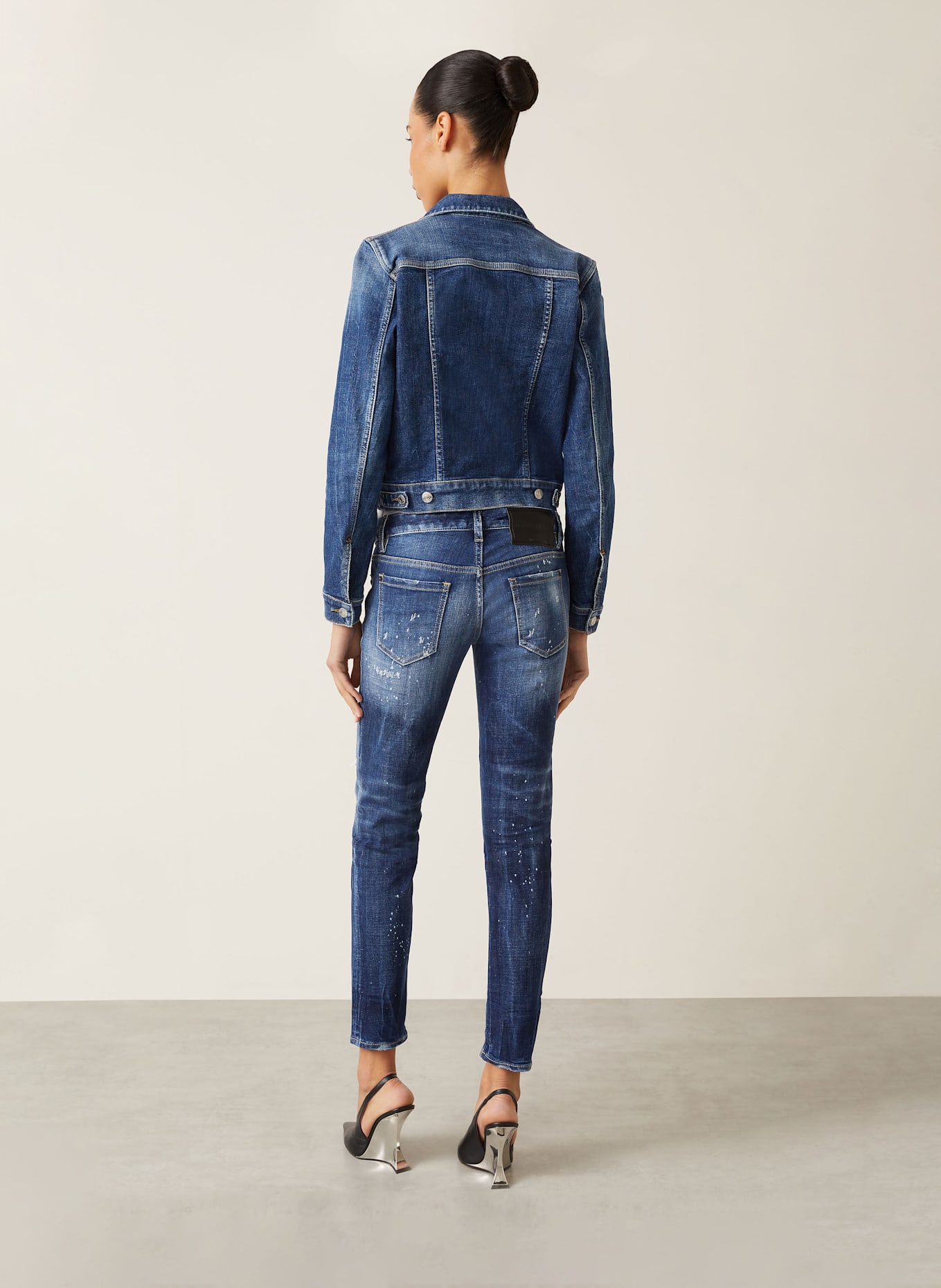 DSQUARED2 Skinny jeans JENNIFER in 470 navy blue