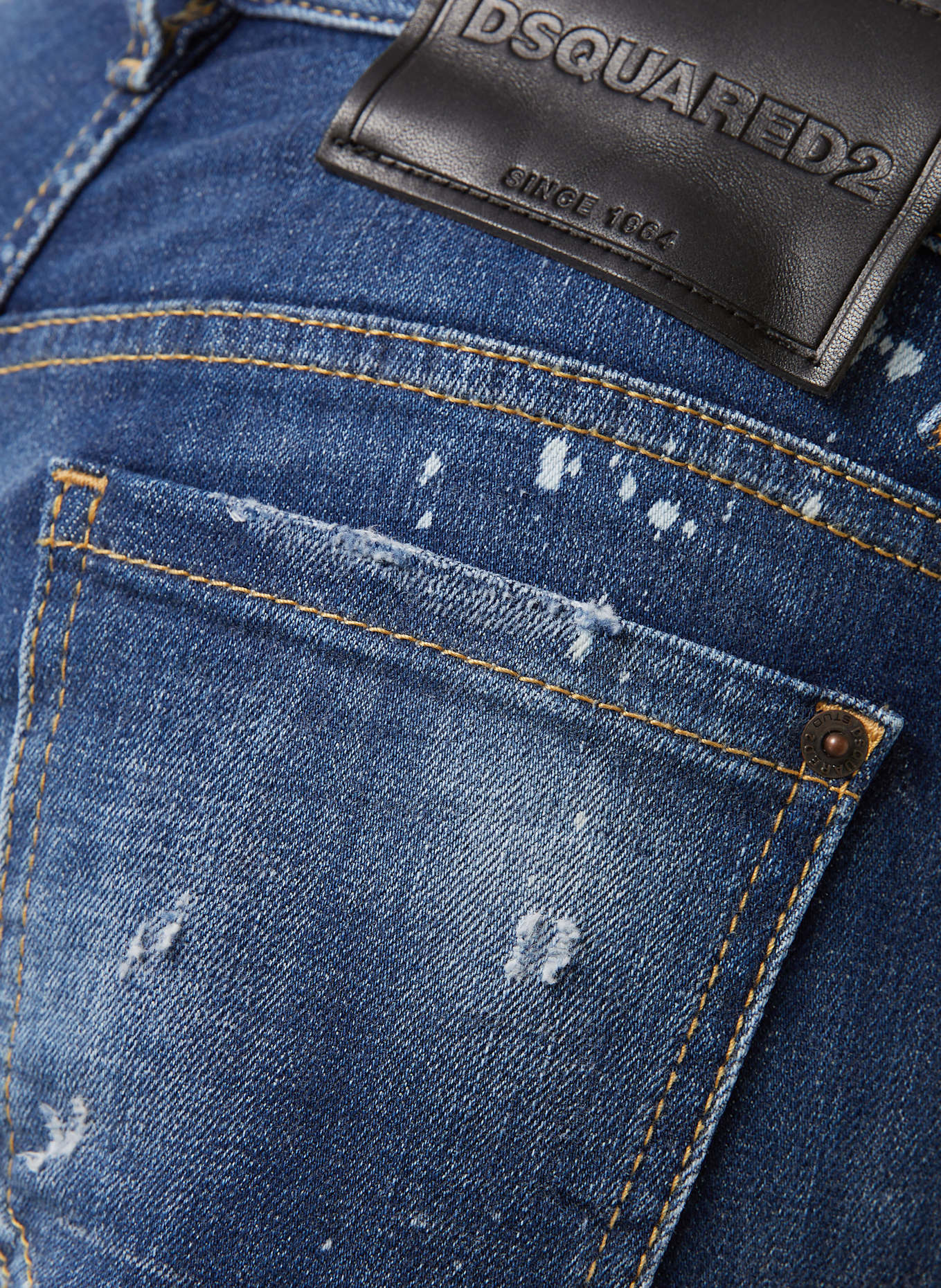 DSQUARED2 Skinny jeans JENNIFER: 470 NAVY BLUE