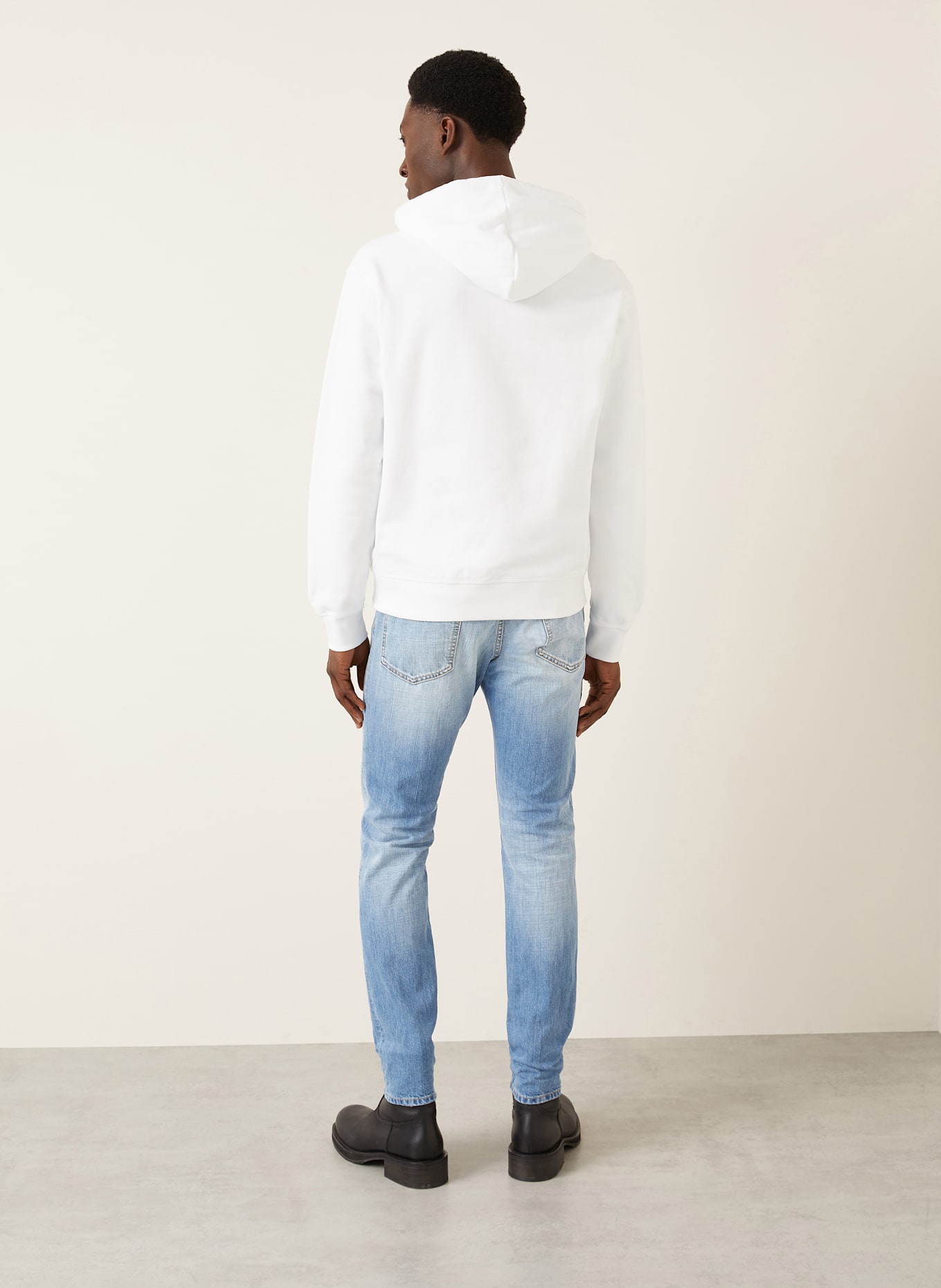 DSQUARED2 Hoodie COOL FIT: WEISS
