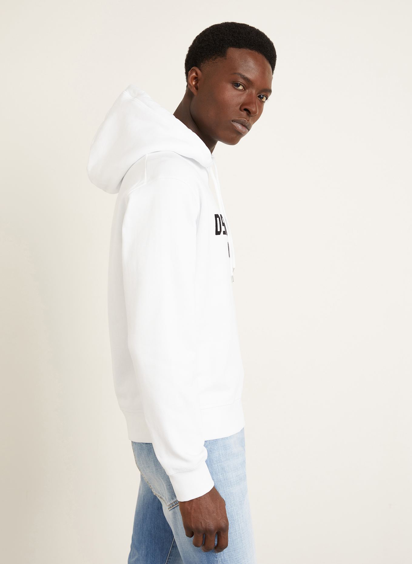 DSQUARED2 Hoodie COOL FIT: WEISS