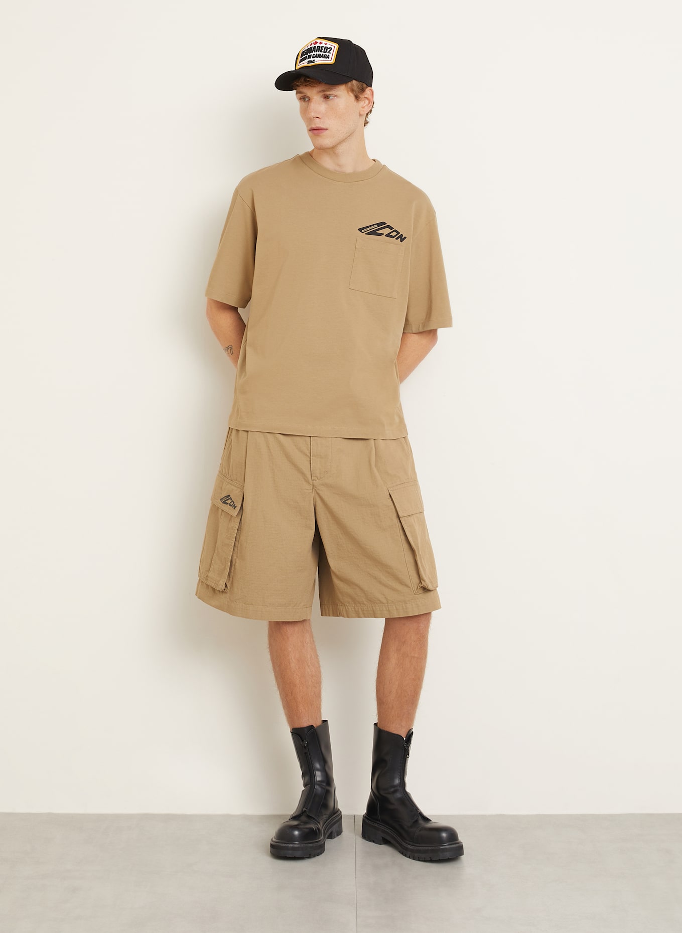 DSQUARED2 T-Shirt: KHAKI