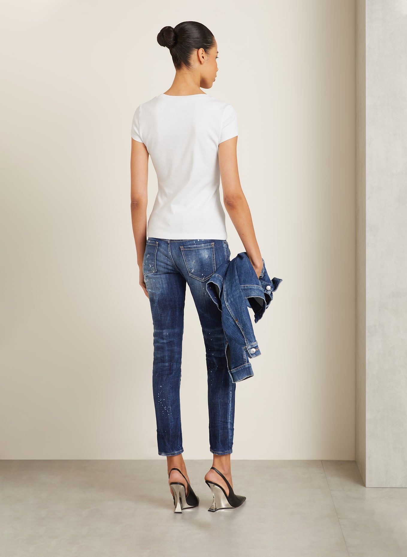 DSQUARED2 T-Shirt: WEISS