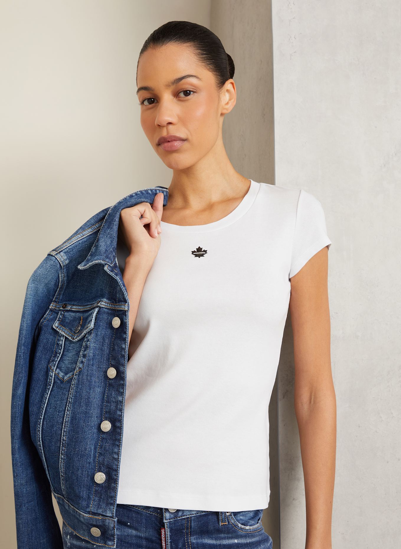 DSQUARED2 T-Shirt: WEISS