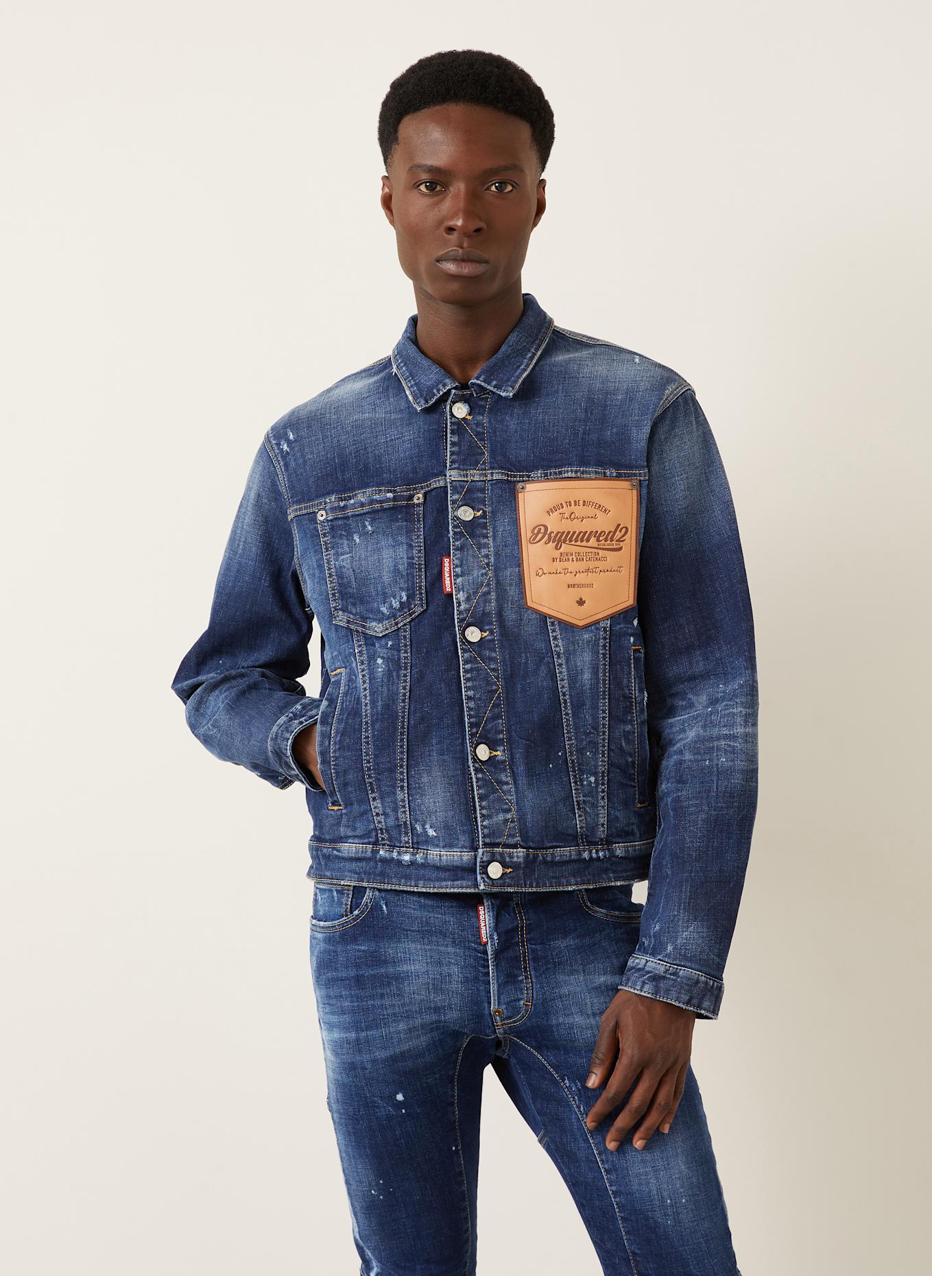 DSQUARED2 OVER JEAN denim jacket