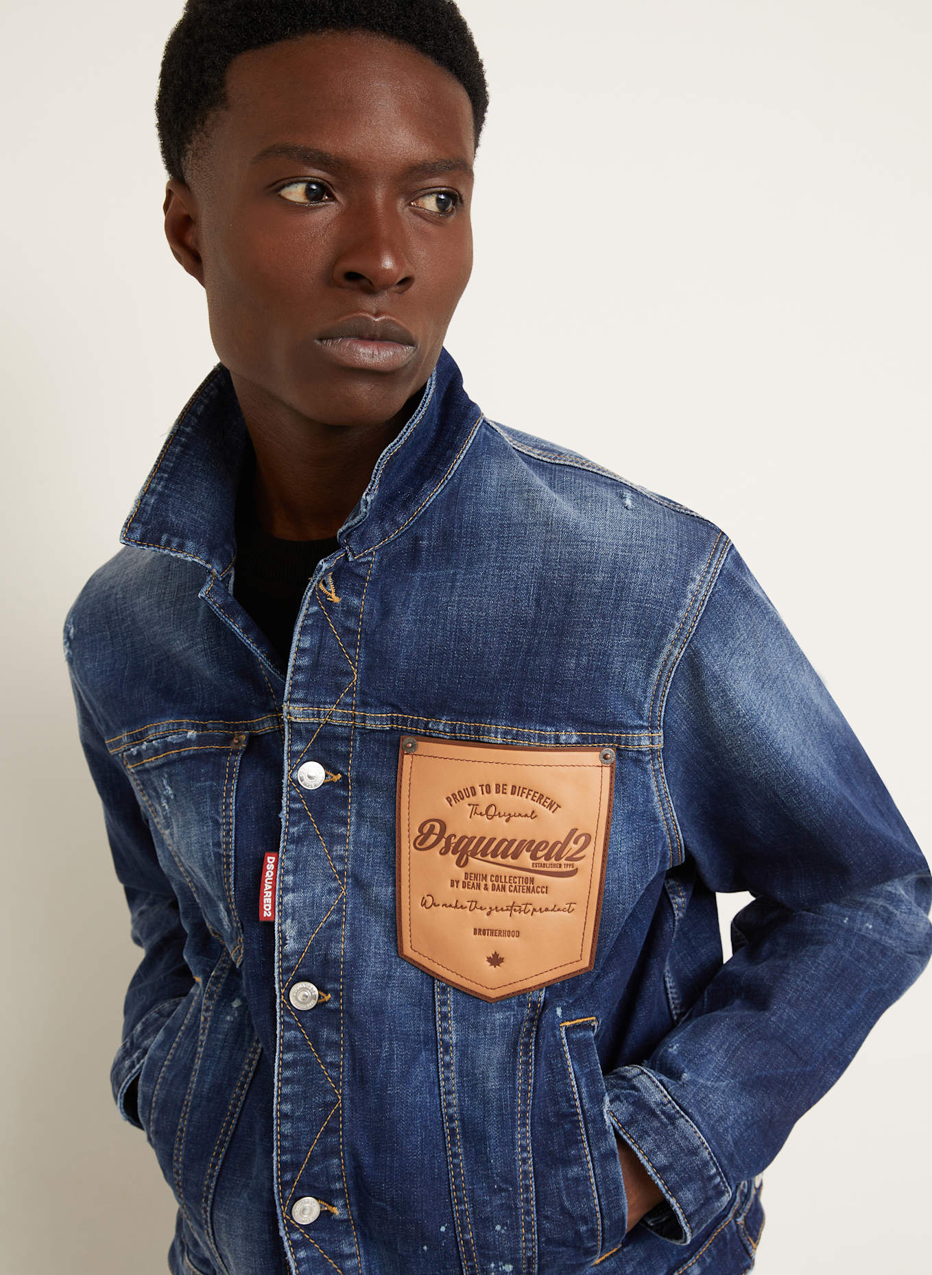 DSQUARED2 OVER JEAN denim jacket