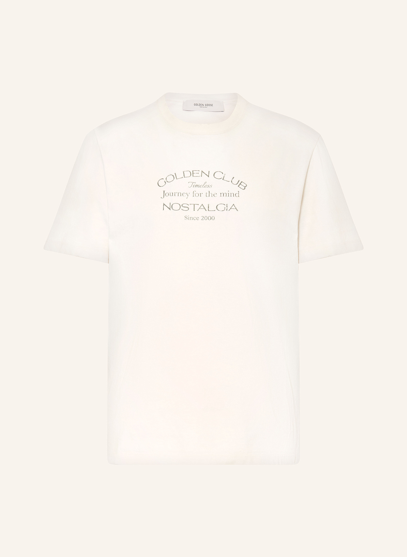GOLDEN GOOSE T-Shirt: CREME